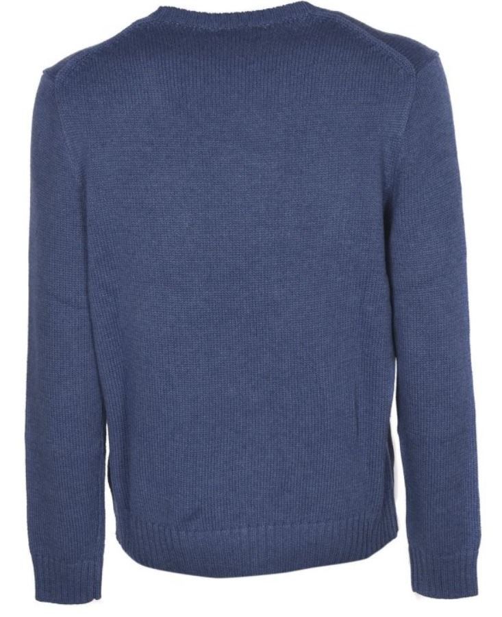Polo Ralph Lauren Polo Ralph Lauren Blue Knit Bear Sweater Pullover Size US XXL / EU 58 / 5 - 4 Thumbnail