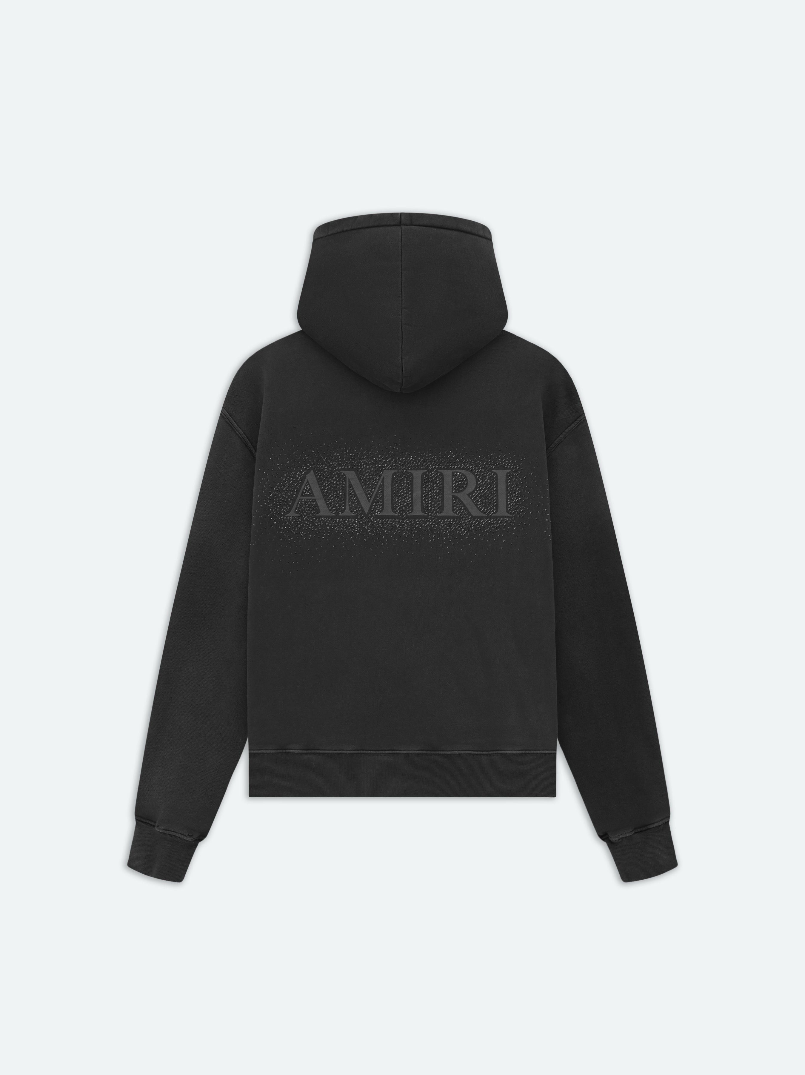 Amiri o1w1db10125 Crystal Burst Hoodie in Black Size US XL / EU 56 / 4 - 2 Thumbnail