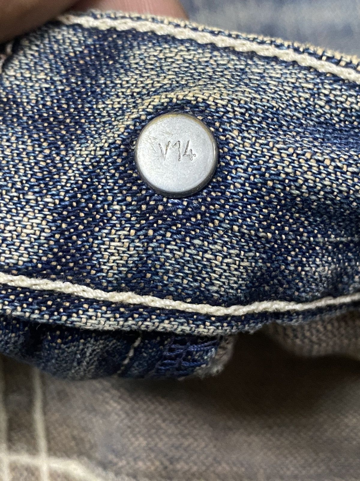 Levi's Vintage Levis 502 90s Distressed Loose Jeans Size US 31 - 10 Thumbnail