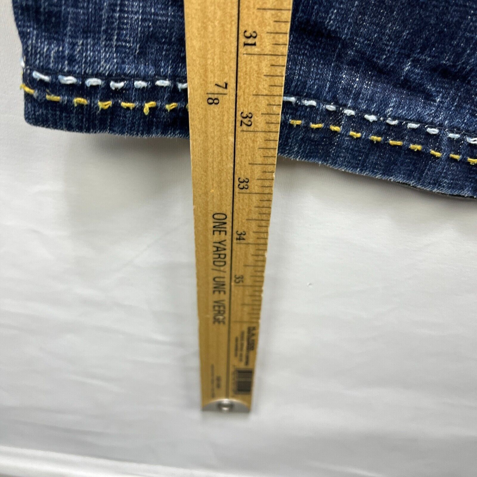 Vintage Vintage Y2K Refuse Baggy Dragon Embroidered 34 x 32 Denim Size US 34 / EU 50 - 13 Thumbnail