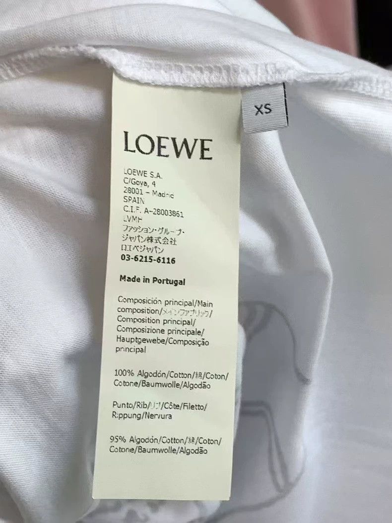 Loewe Loewe Cartoon mouse slogan short sleeve T-shirt Size XS / US 0-2 / IT 36-38 - 5 Thumbnail