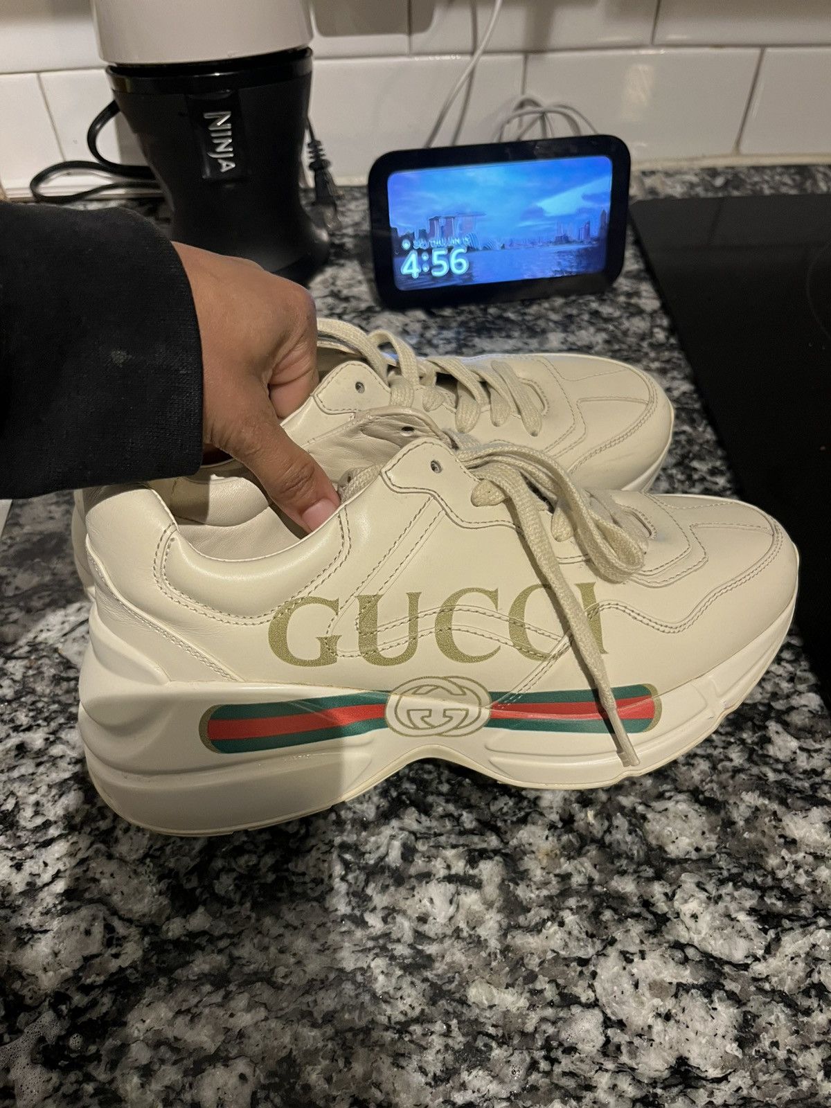 Gucci Gucci Rhython Sneakers Size US 6 / IT 36 - 1 Thumbnail
