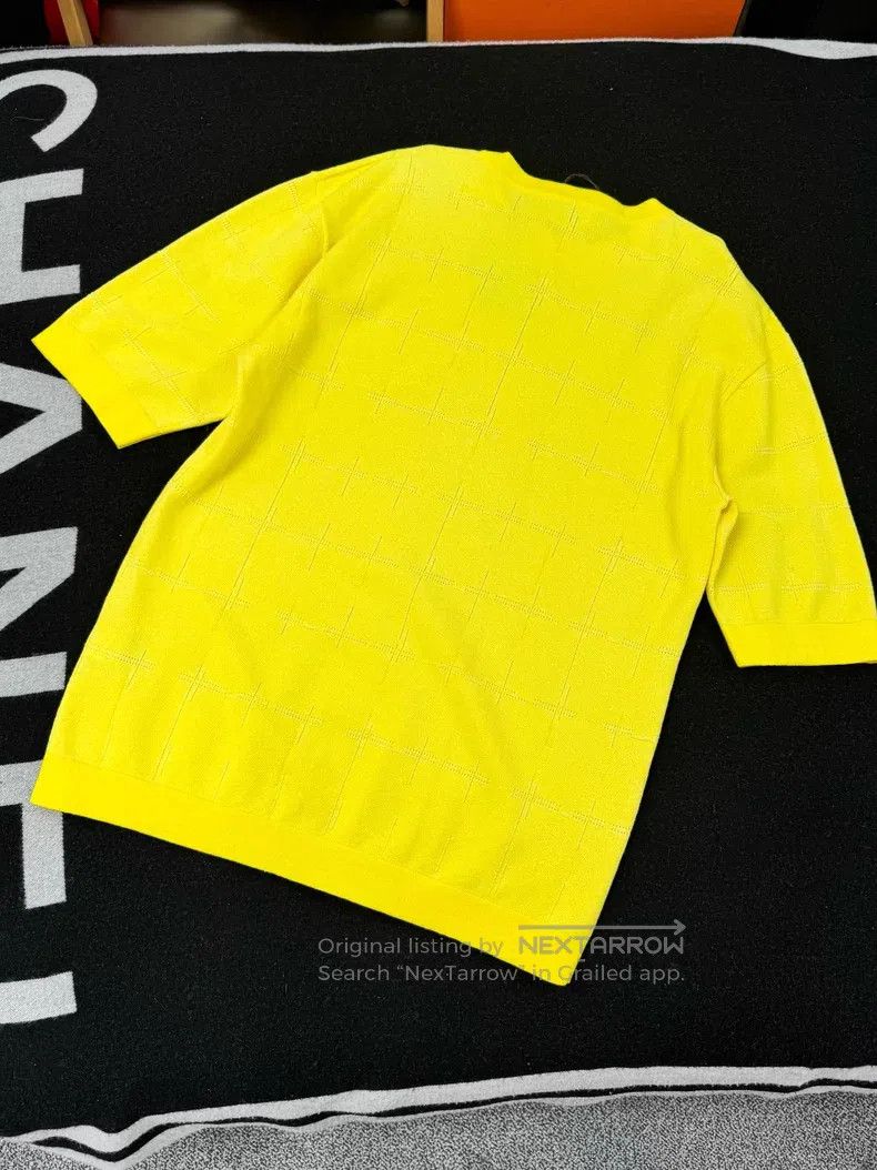 Hermes Hermes Yellow Short-sleeve T-shirt Size US S / EU 44-46 / 1 - 5 Thumbnail