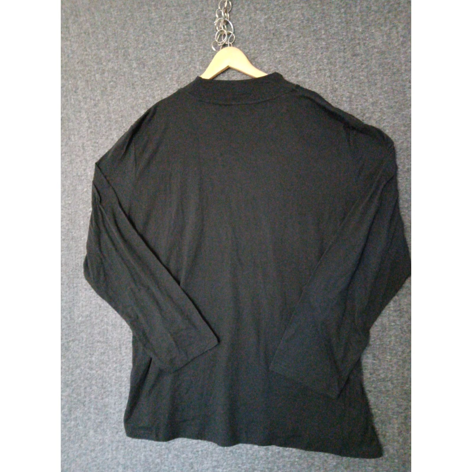 Vintage Unbranded Mens T-Shirt Shirt Adult 3XL Black Graphic Print BACK Crew Neck Long Sleeve All Seasons Mens Size US XXL / EU 58 / 5 - 2 Thumbnail