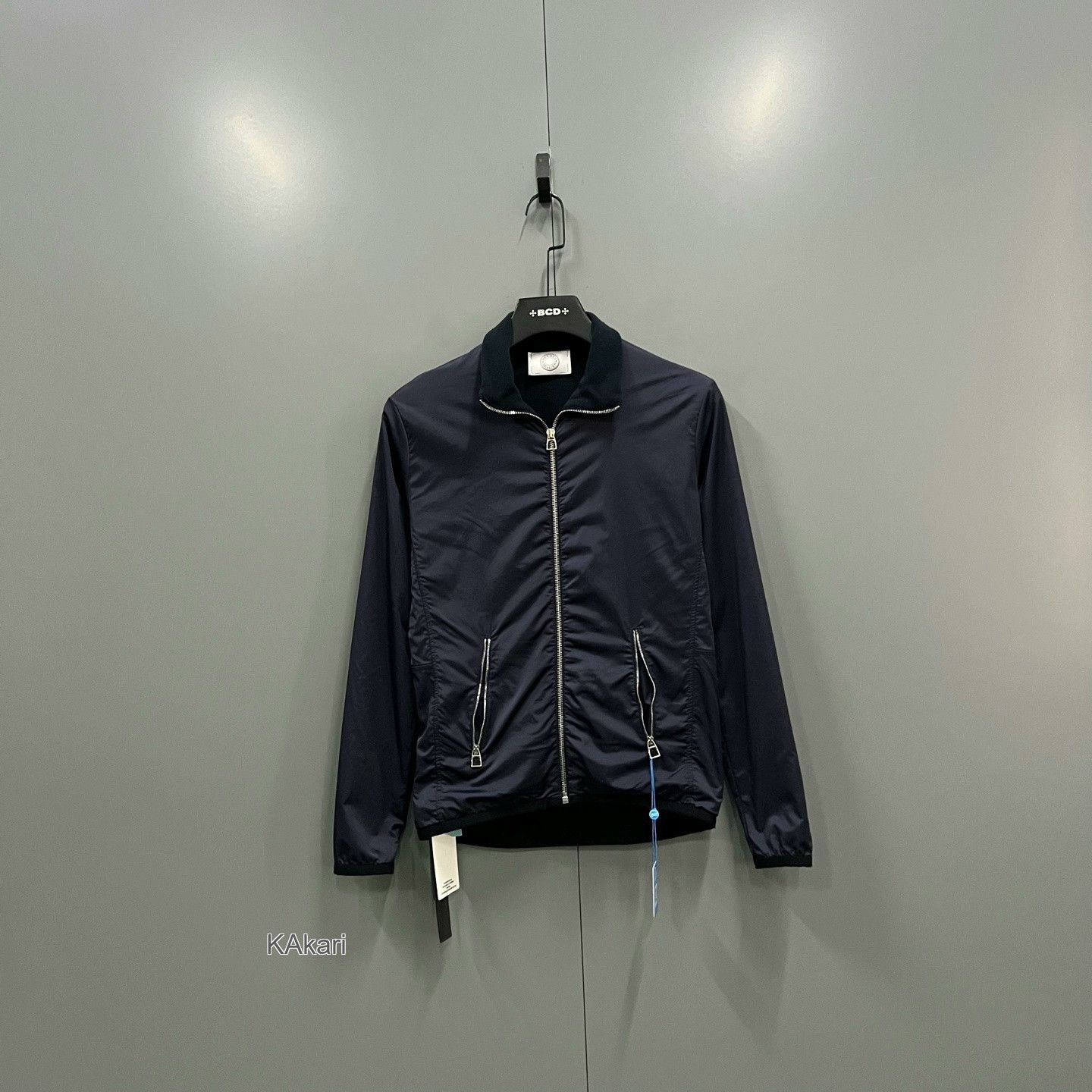 Hermes Hermes Navy Zip Jacket S Size Size US S / EU 44-46 / 1 - 1 Thumbnail