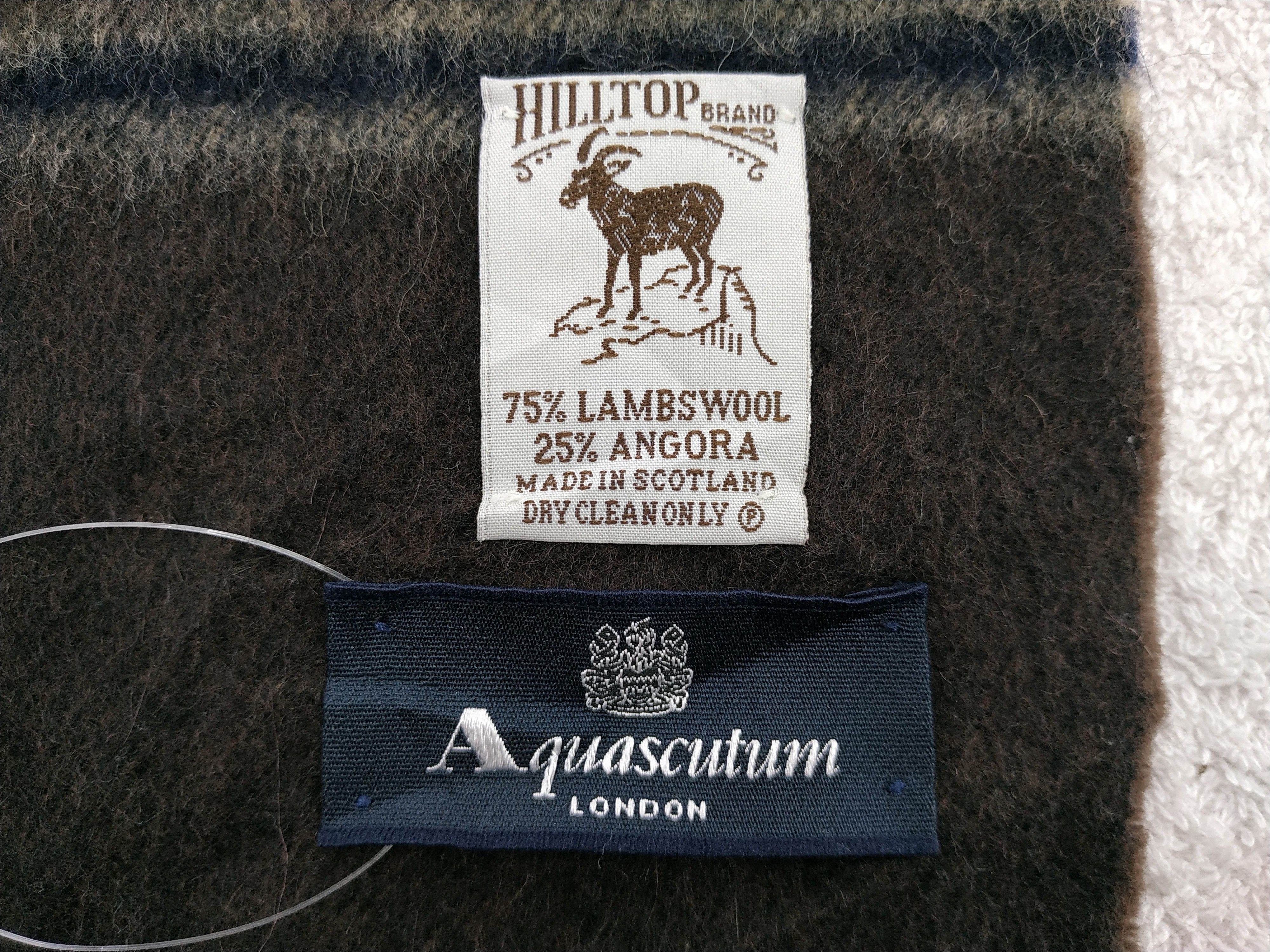 Aquascutum Vintage Aquascutum Scarf/Muffler/Neckwear MF261 Size ONE SIZE - 5 Thumbnail