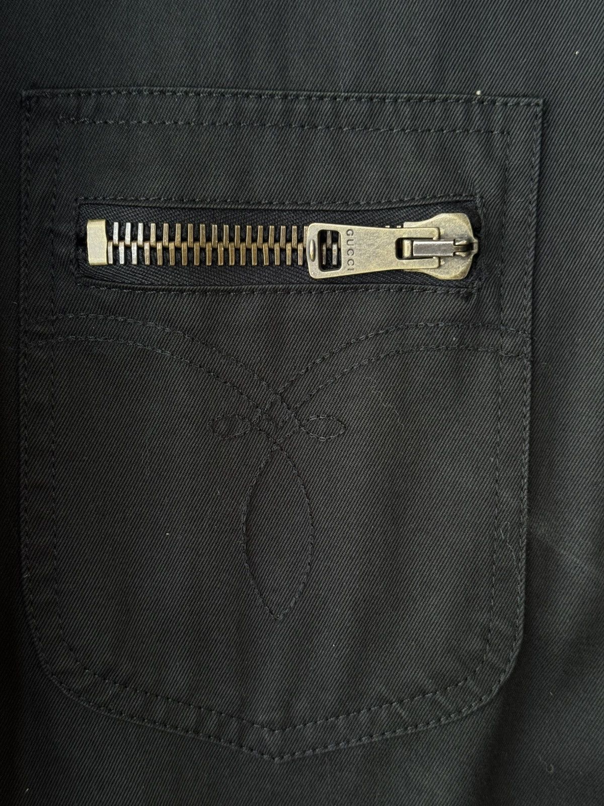 Gucci Gucci Tom Ford SS04 Western 4 Pocket Zipped Jacket Size US L / EU 52-54 / 3 - 4 Thumbnail