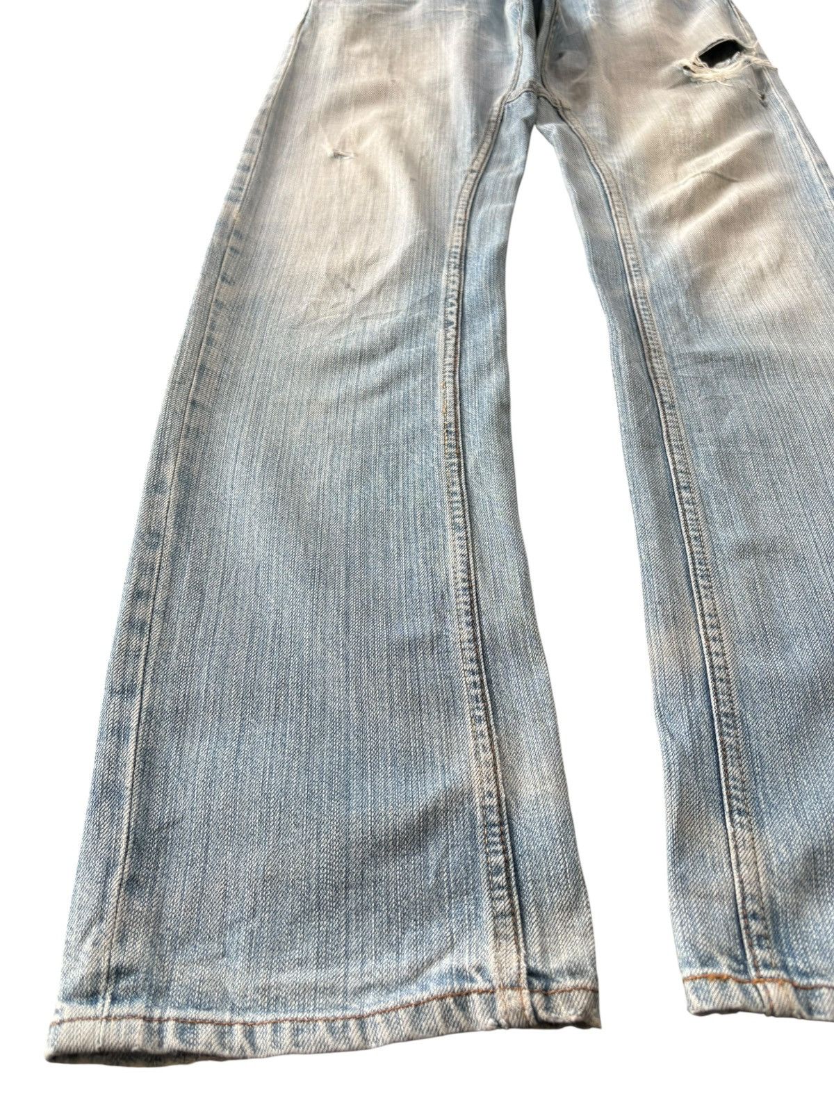 Japanese Brand Vintage Japanese Brand Distressed Reworked Jeans Size US 28 / EU 44 - 6 Thumbnail