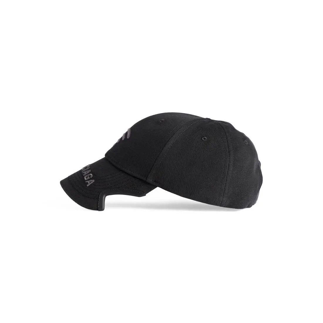 Balenciaga o1in1g0225 Size: S / Lo_ve Hat / Cap in Black/Grey Size ONE SIZE - 2 Thumbnail