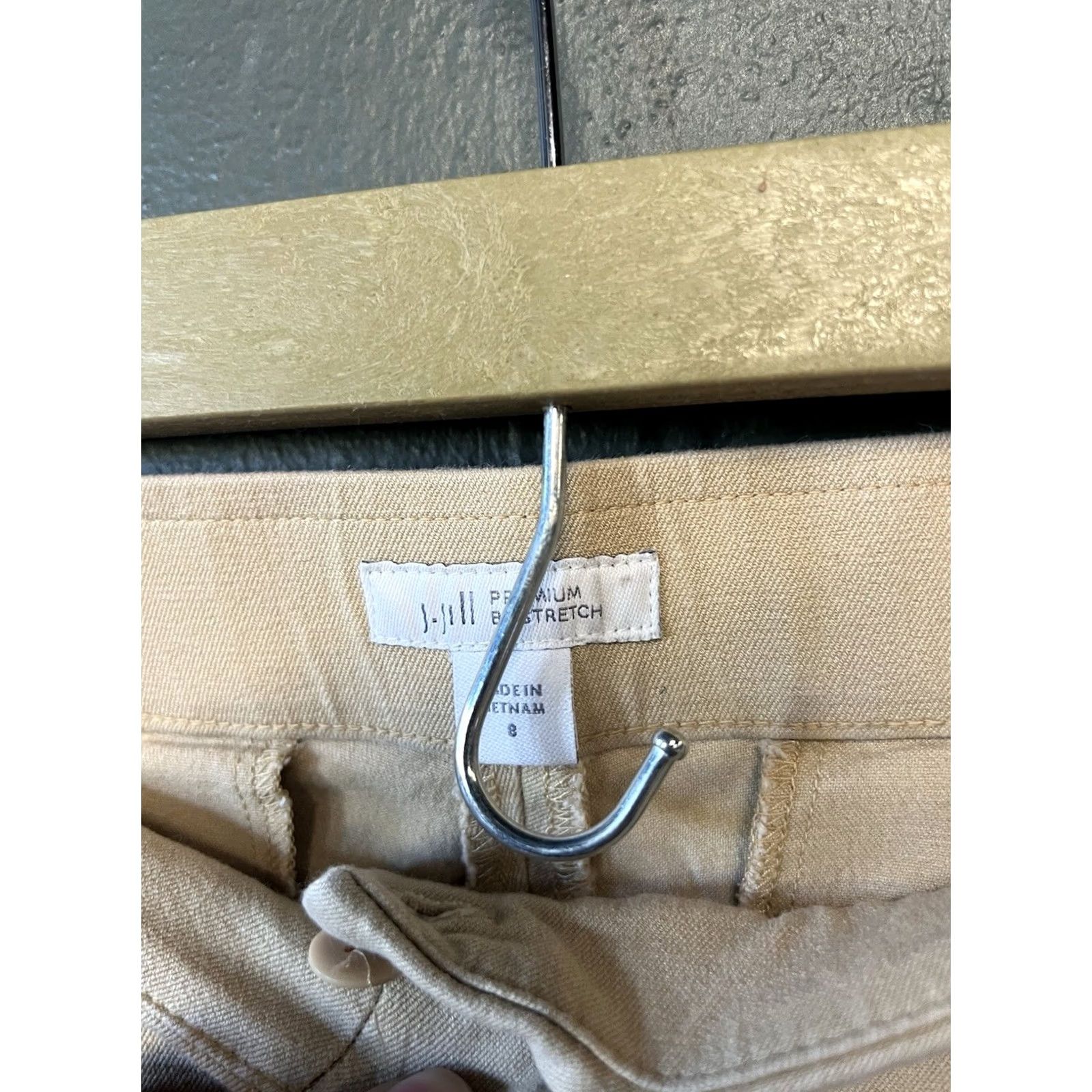 J. Jill J Jill Pants Womens Size 8 Khaki Premium Stretch Size 30" / US 8 / IT 44 - 3 Thumbnail