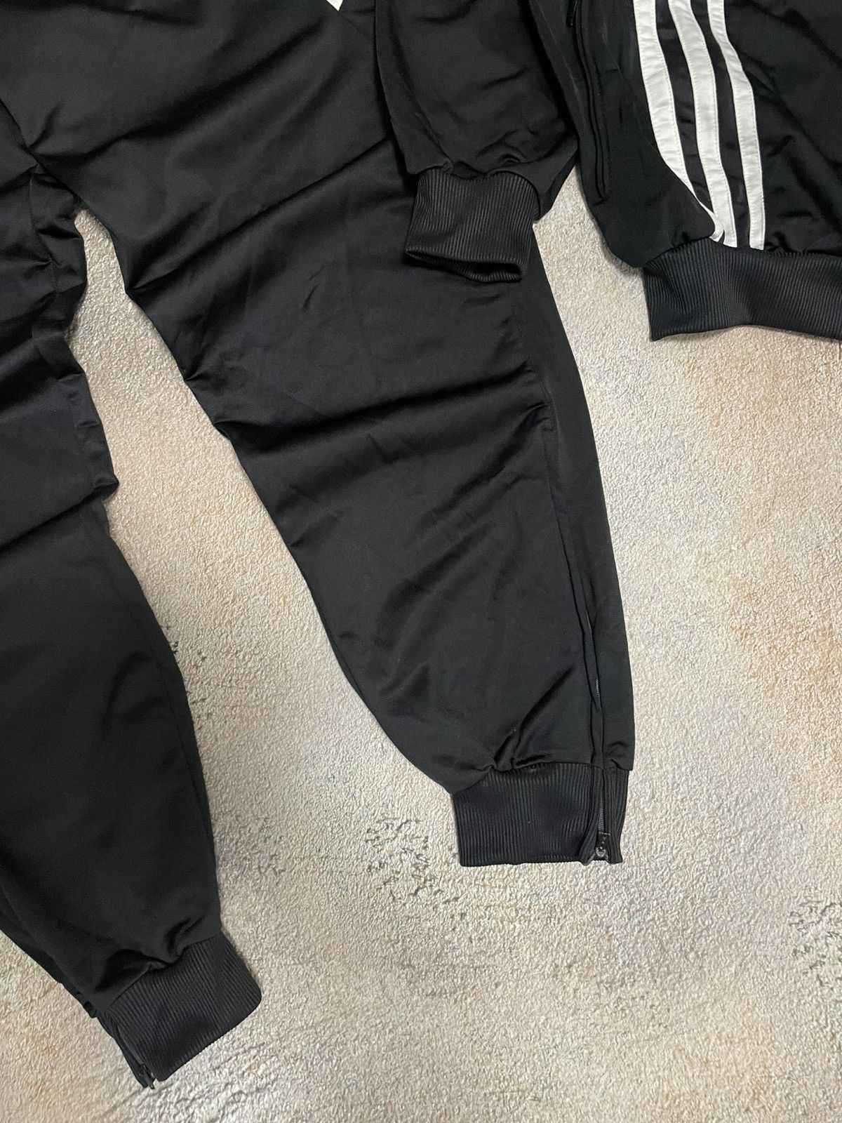 Adidas Vintage Adidas Three Stripes Cotton Tracksuit Set Size US L / EU 52-54 / 3 - 11 Thumbnail