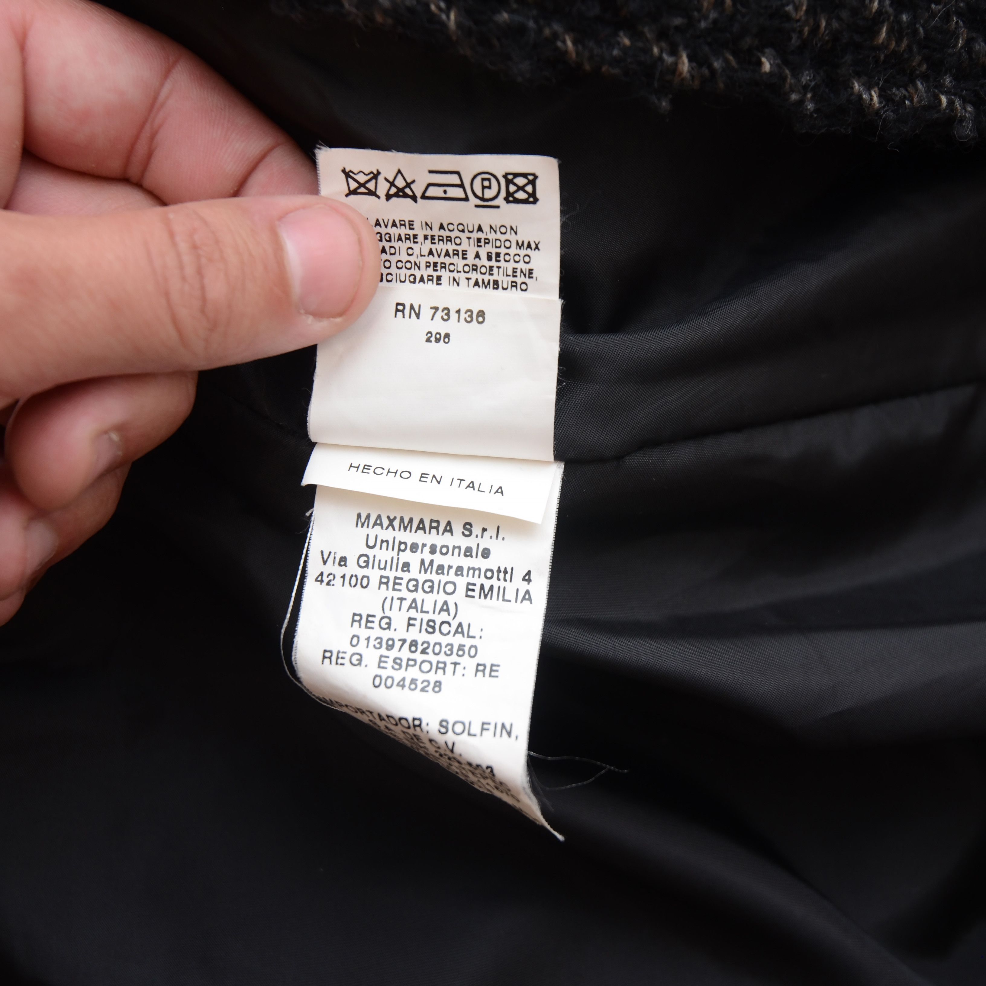 Max Mara Luxury Max Mara Hooded Coat Gray UK 6 US 4 Oversized Size S / US 4 / IT 40 - 15 Thumbnail