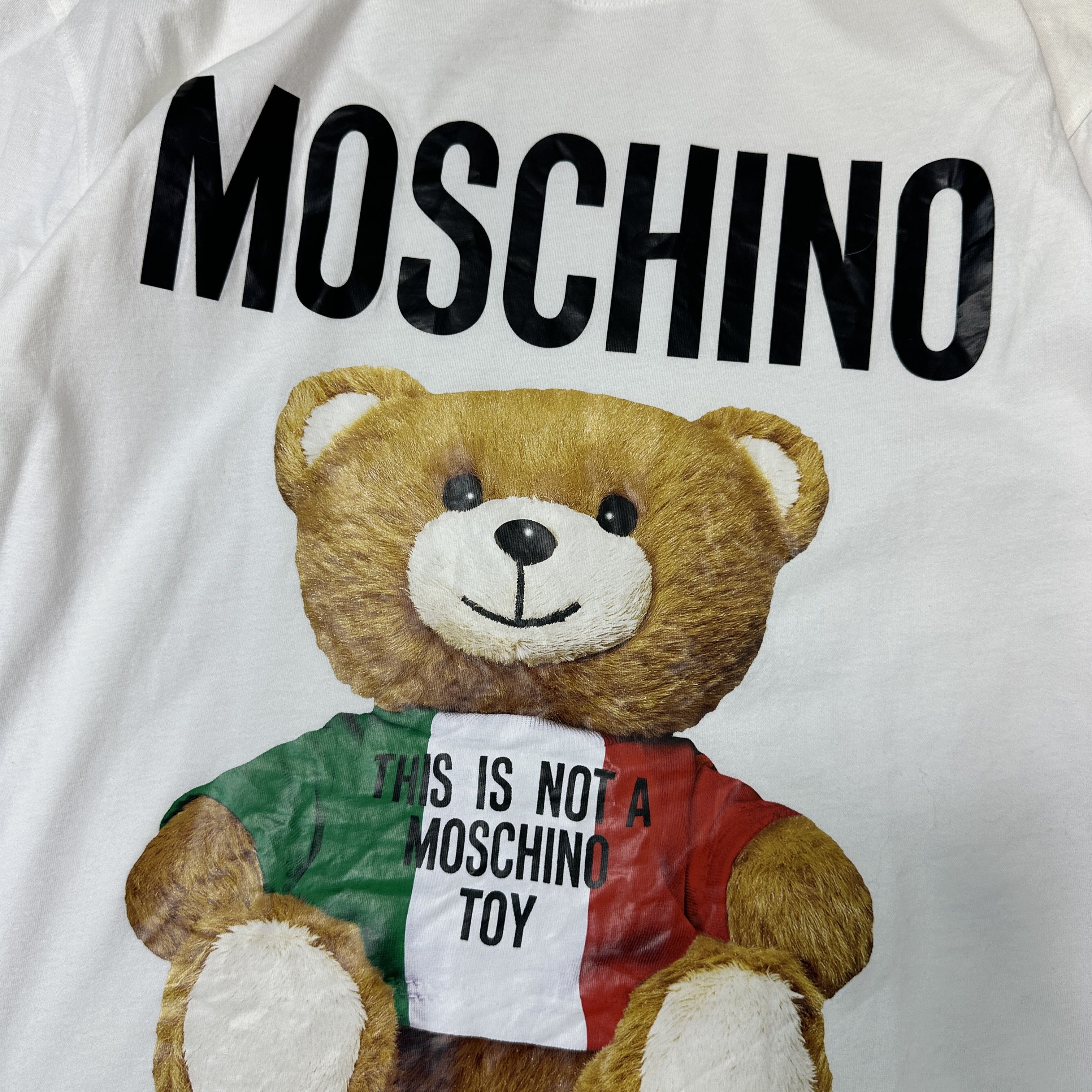 Moschino Vintage Printed Moschino Teddy Bear Longsleeve Y2K Size S / US 4 / IT 40 - 4 Thumbnail