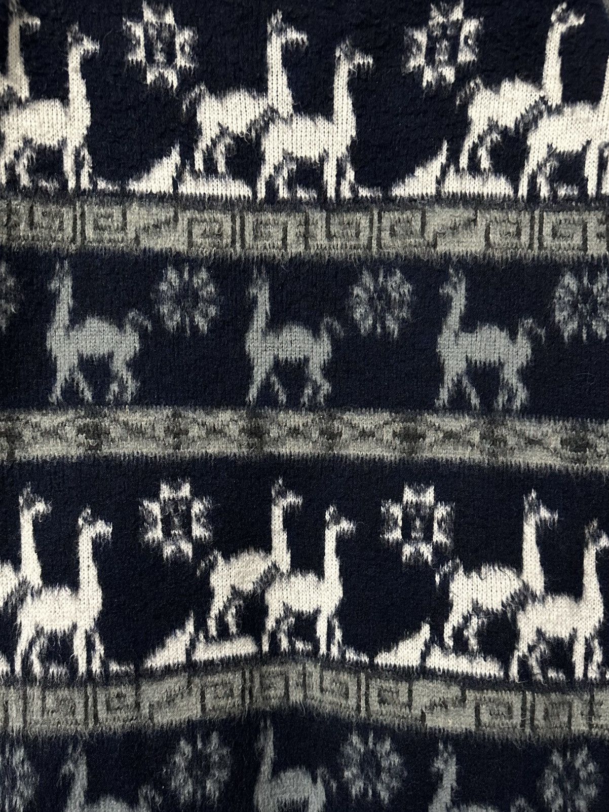 Other Andean Indigenous Alpaca Pattern Hoodie Size US L / EU 52-54 / 3 - 5 Thumbnail