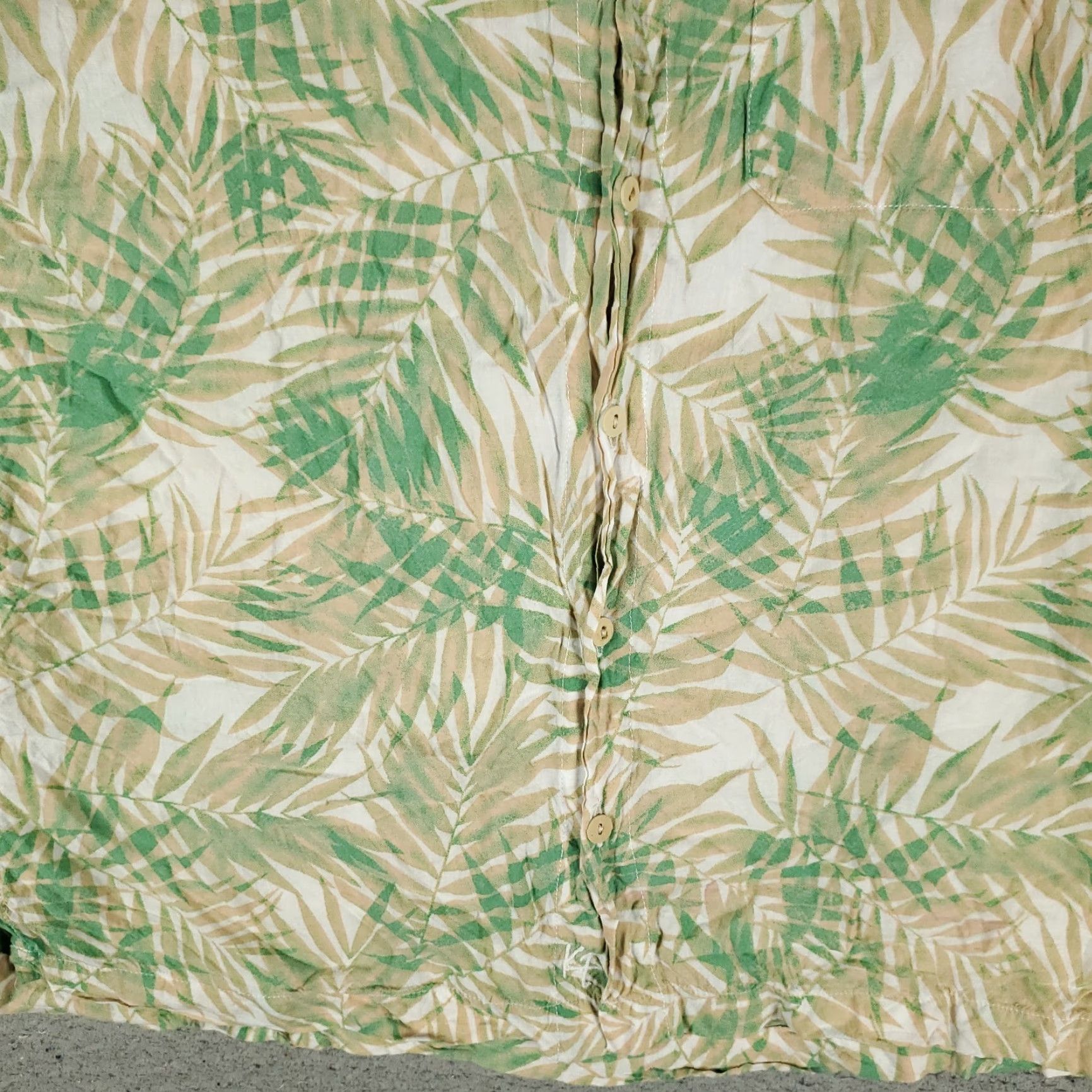 Vintage Kenny Flowers Shirt Mens Medium Beige Floral Button-Up Rayon Limited Edition Size US M / EU 48-50 / 2 - 3 Thumbnail