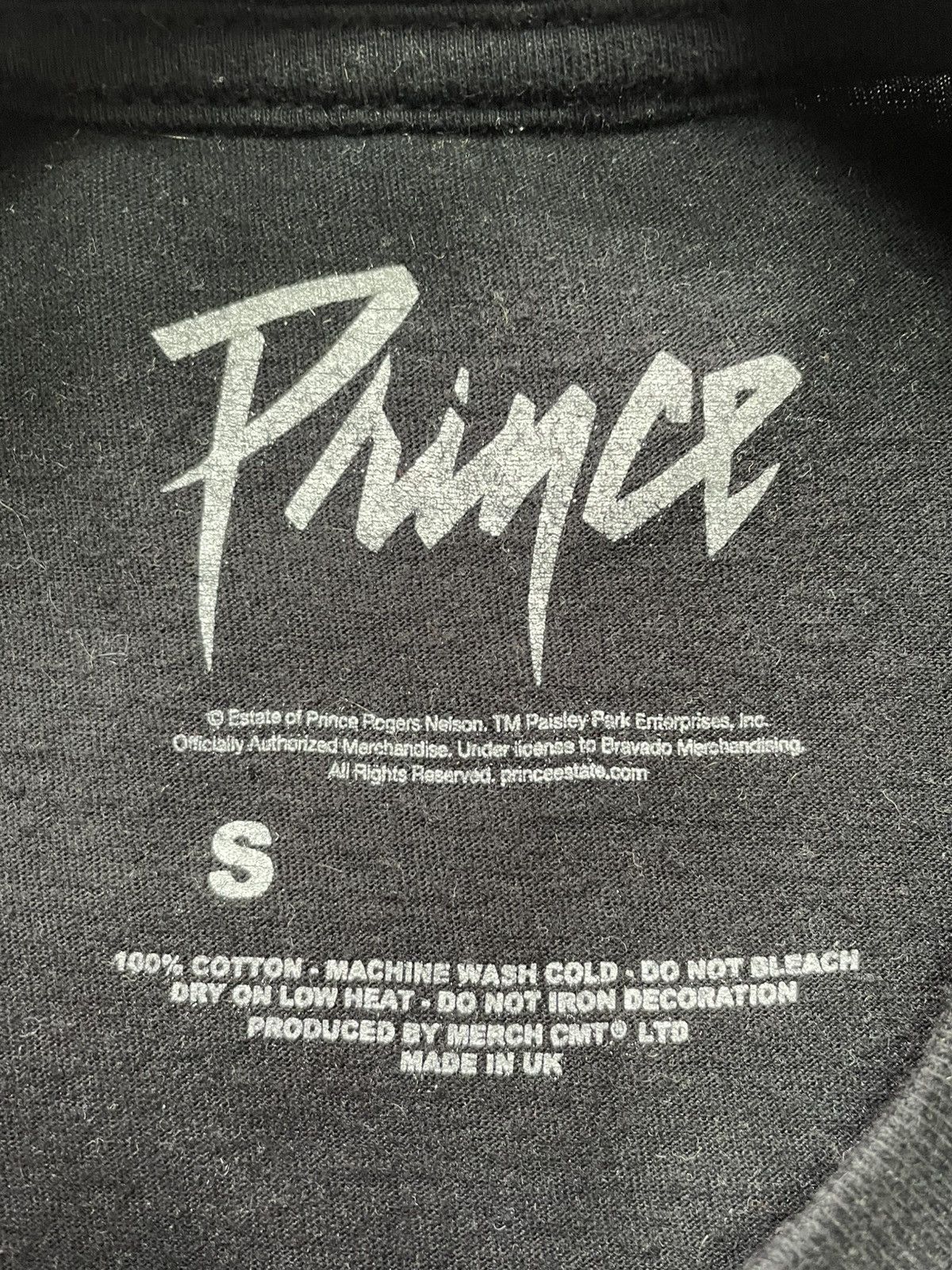 Band Tees Prince Purple Rain Movie Promo Graphic T-Shirt Black S Size US S / EU 44-46 / 1 - 4 Thumbnail