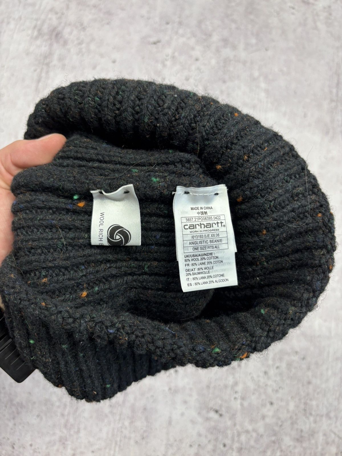 Carhartt Carhartt wool hat one size Size ONE SIZE - 3 Thumbnail