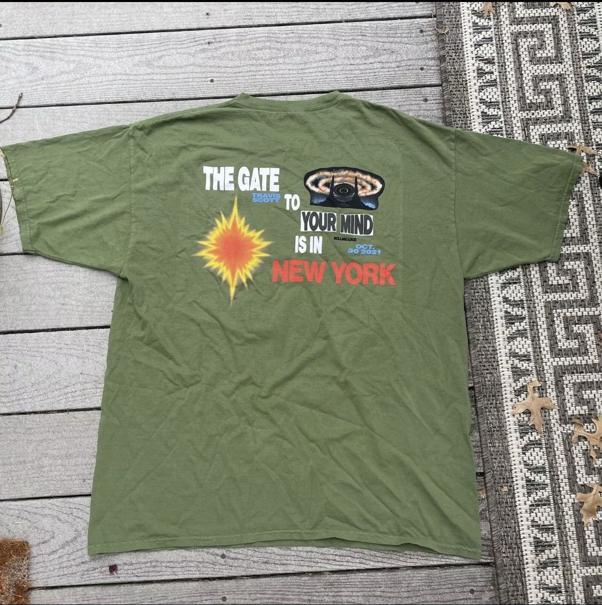 Travis Scott RARE Travis Scott NYC ROLLING LOUD 2021 concert merch XLarge Size US XL / EU 56 / 4 - 7 Thumbnail