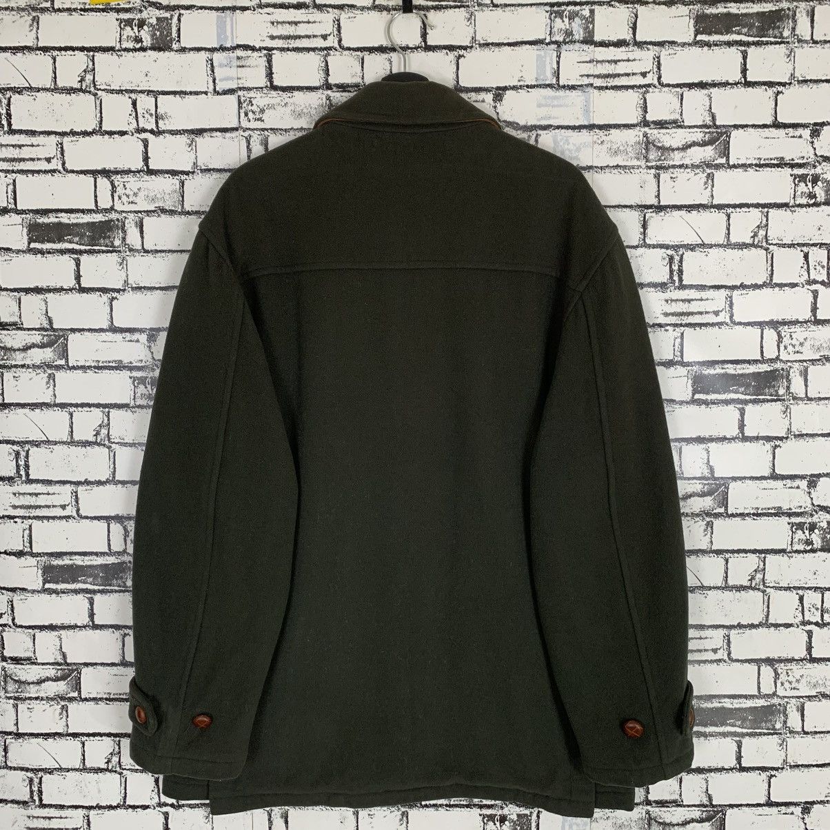 Designer × Valentino × Vintage Vintage Valentino Uomo Wool Coat Jacket Men Size 48 Size 48S - 5 Thumbnail