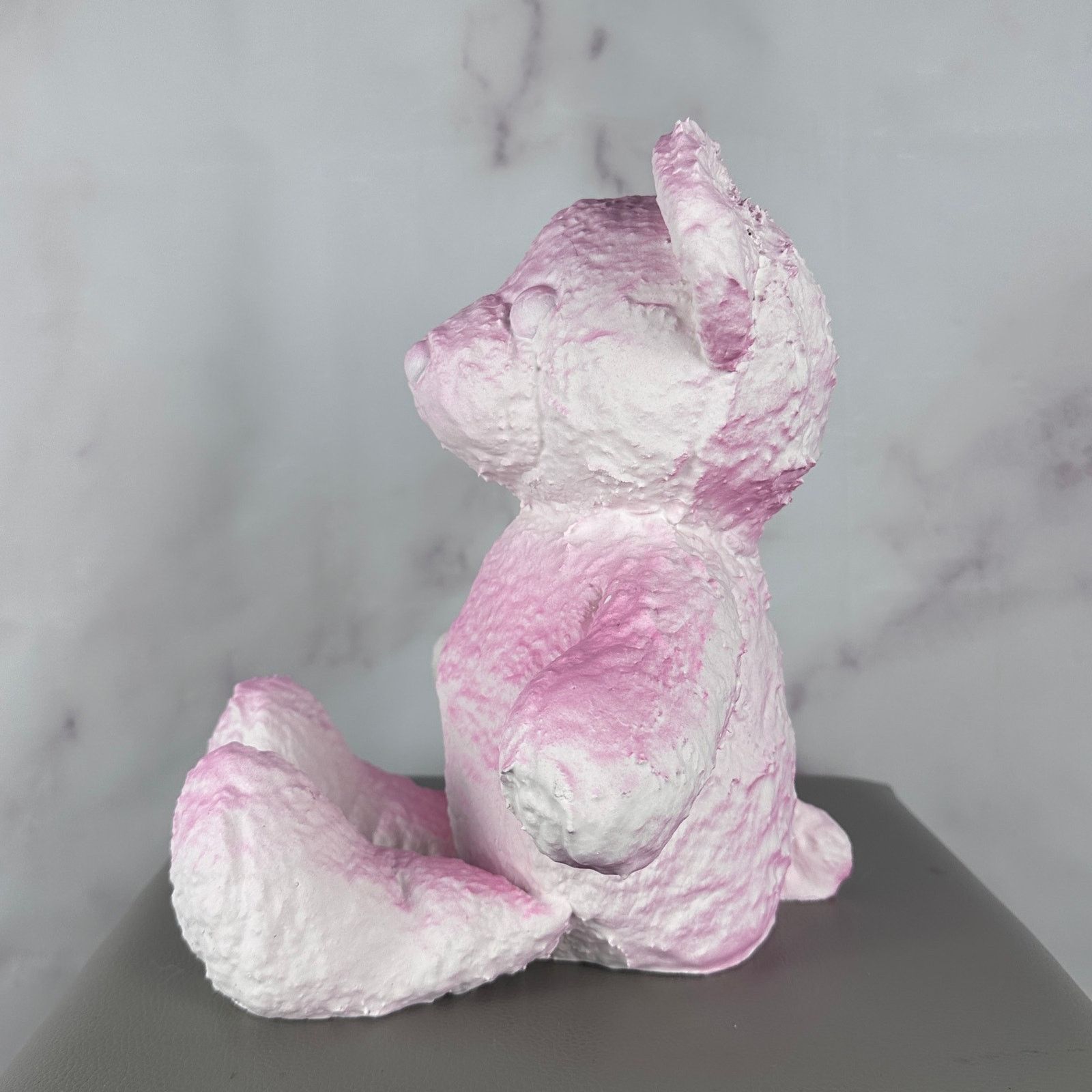 Daniel Arsham Pink Cracked Bear Figure Size ONE SIZE - 3 Thumbnail
