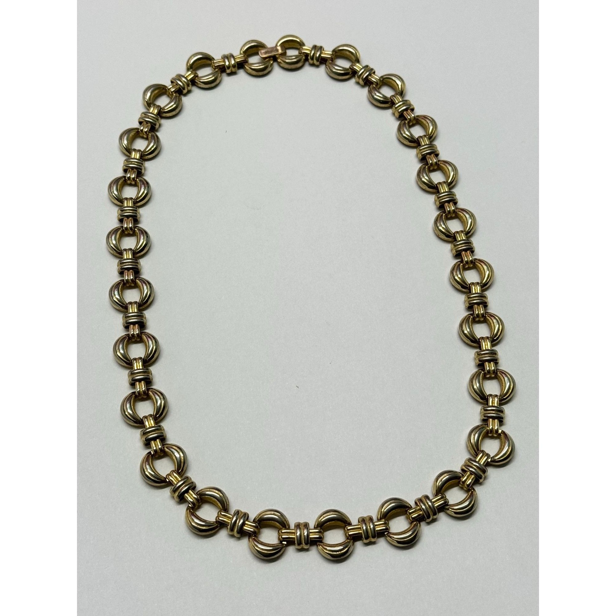 Vintage Vintage Korea Gold Chain Collar Necklace Size ONE SIZE - 4 Thumbnail