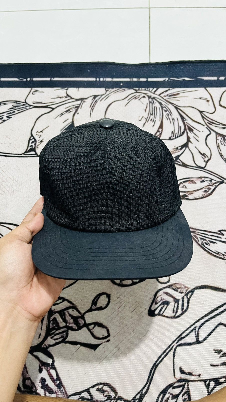 Zucca Zuca_Space mesh Leather Hat Size ONE SIZE - 1 Thumbnail