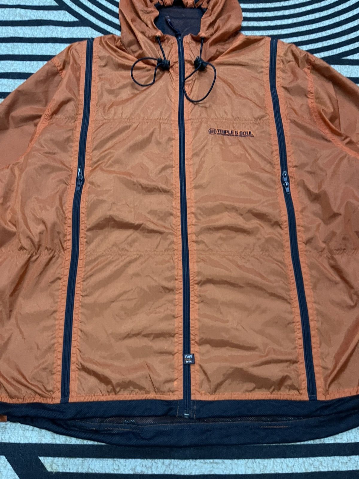 Triple 5 Soul 90s TRIPLE 5 SOUL MULTI ZIPPER-POCKET HOODIE LIGHT JACKET Size US L / EU 52-54 / 3 - 4 Thumbnail