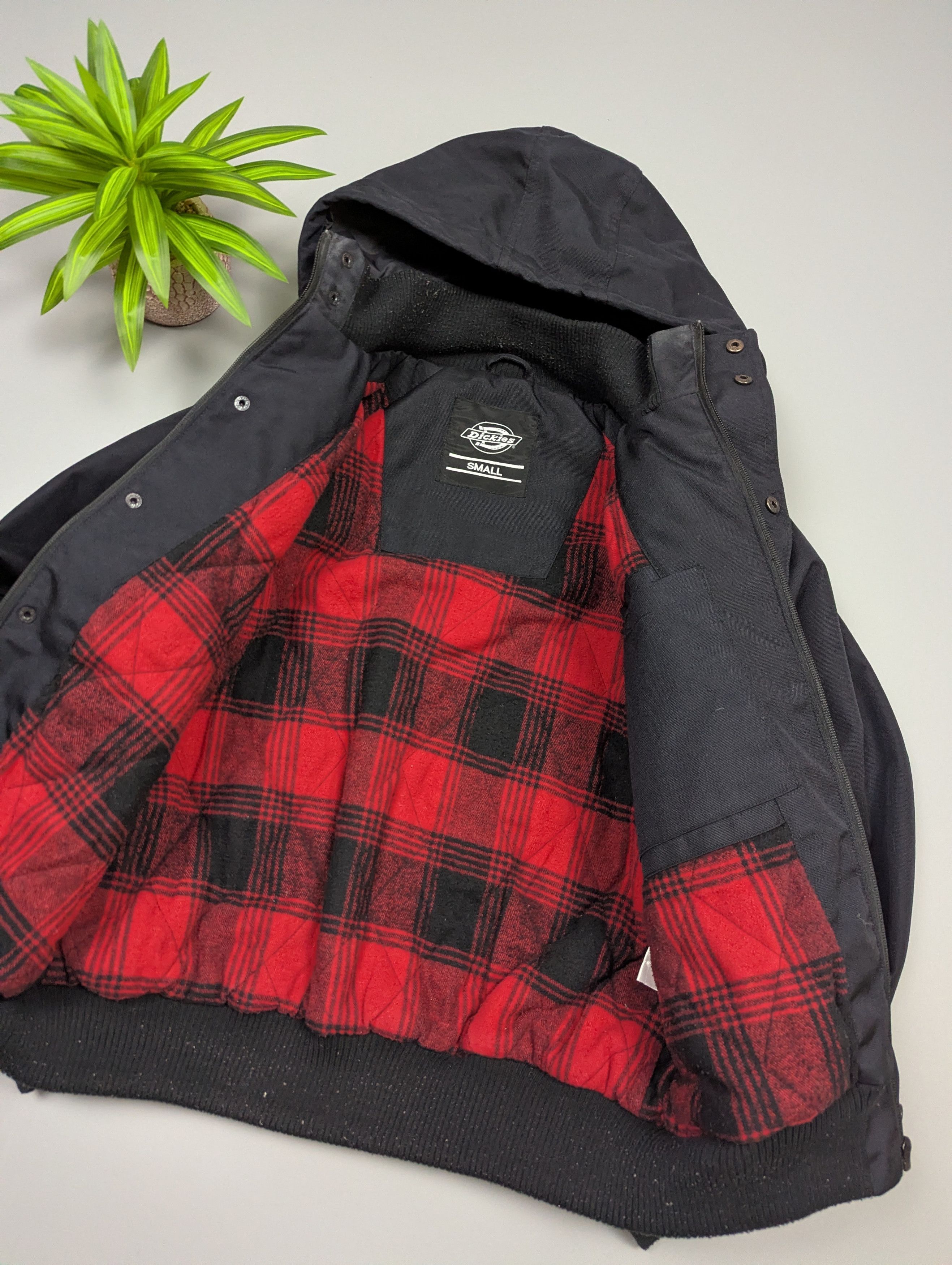 Dickies Vintage Dickies Hooded Bomber Jacket size s Size US S / EU 44-46 / 1 - 13 Thumbnail
