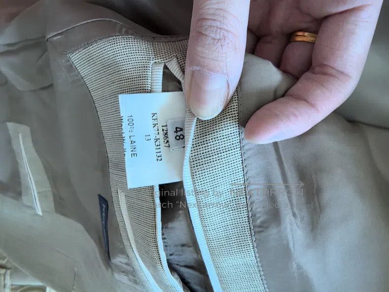 Kenzo Kenzo Men's Suit Jacket Size 48L - 3 Thumbnail