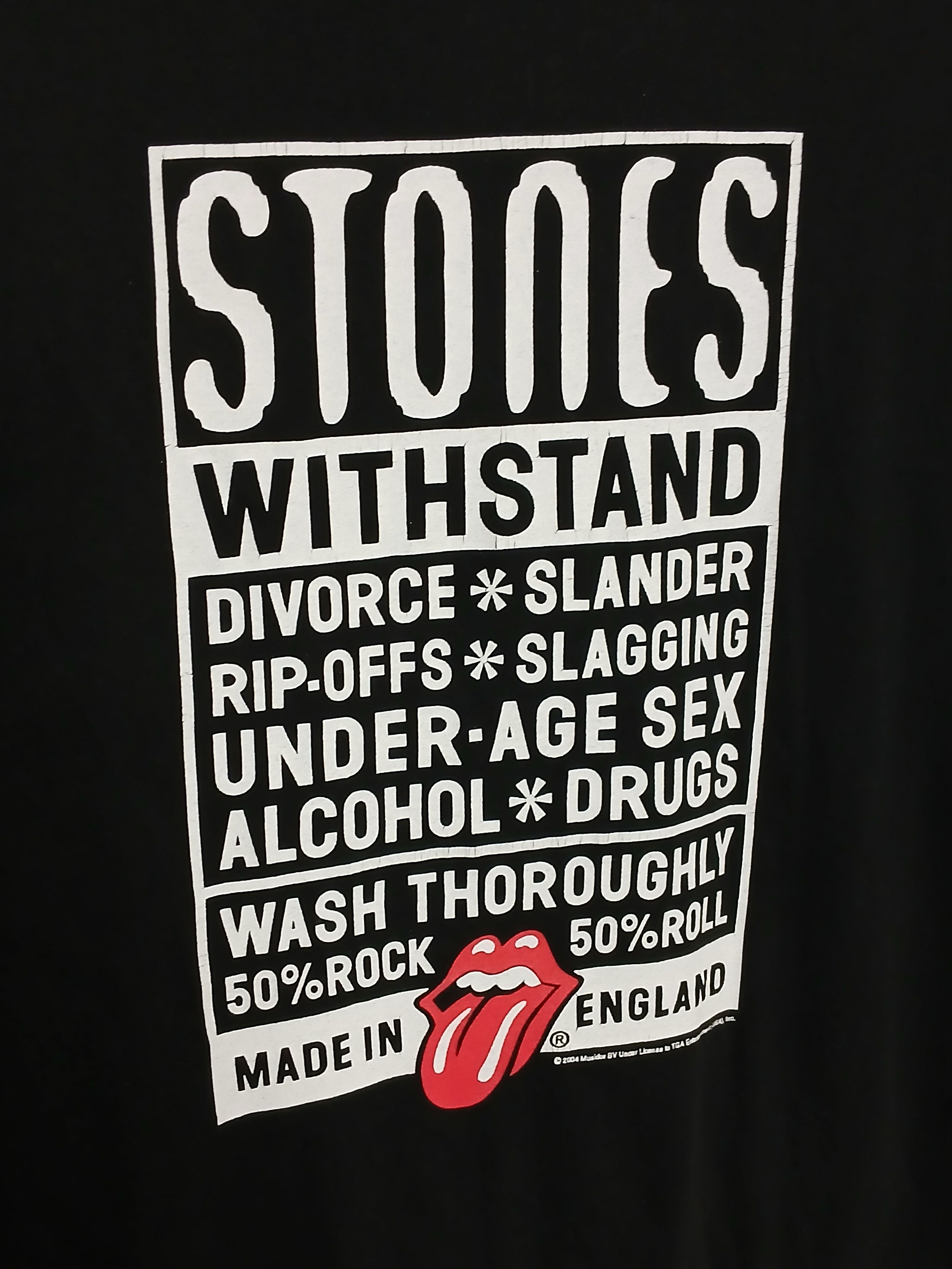 The Rolling Stones × Vintage Vintage 2004 The Rolling Stones T-Shirt Size US L / EU 52-54 / 3 - 4 Thumbnail