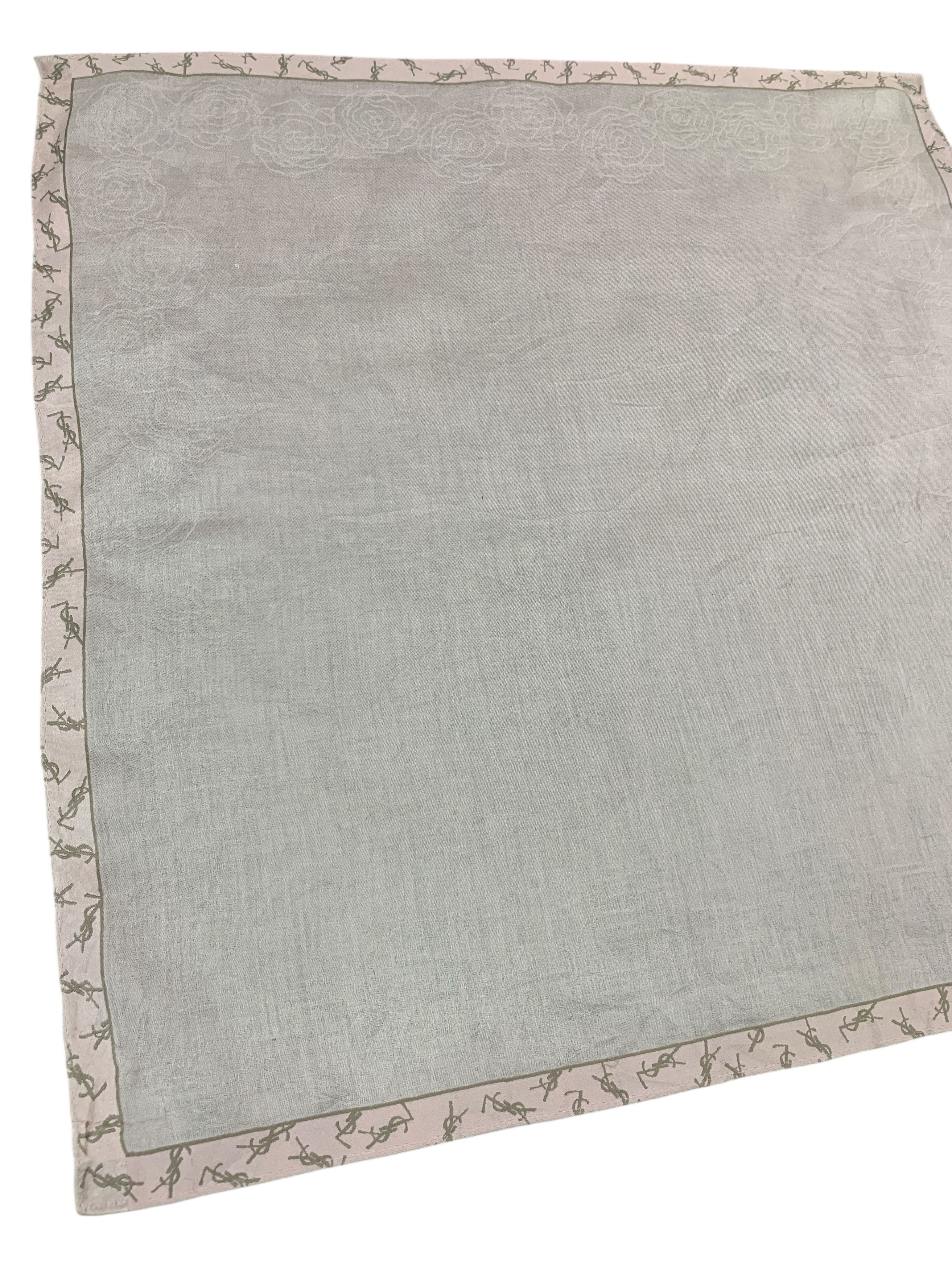Vintage × Yves Saint Laurent Vintage Yves Saint Laurent Neckerchief/Handkerchief - HKA915 Size ONE SIZE - 4 Thumbnail