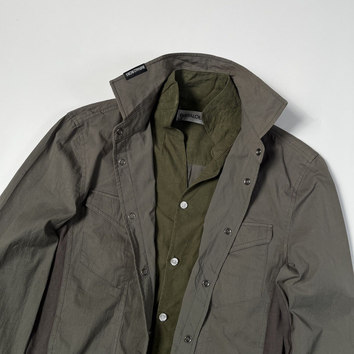 BUFFALO BOBS Buffalo Bobs layered military shirt Size US XS / EU 42 / 0 - 2 Thumbnail