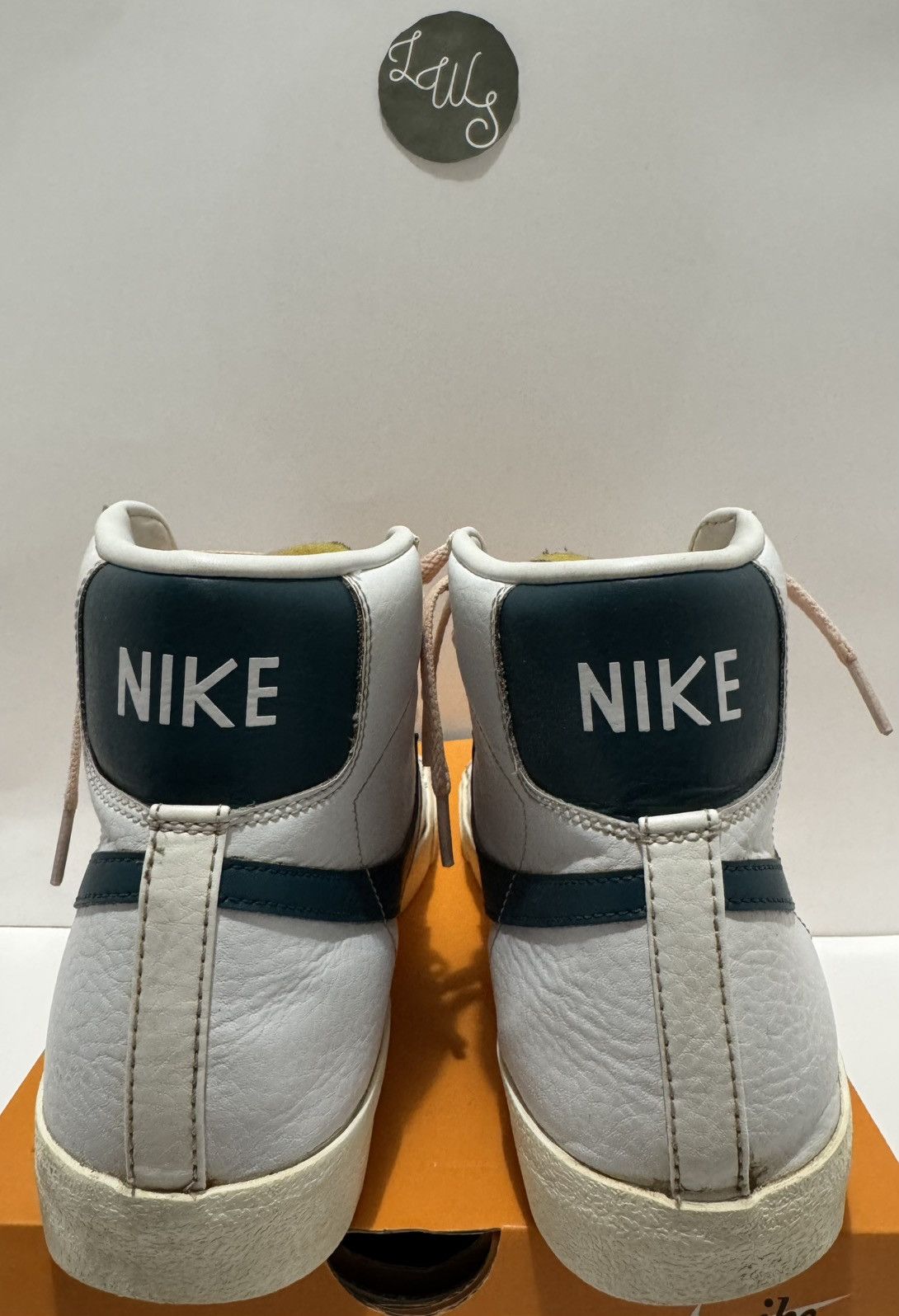 Nike Nike Blazer Mid 77 White/Dark Teal Size US 11.5 / EU 44-45 - 5 Thumbnail