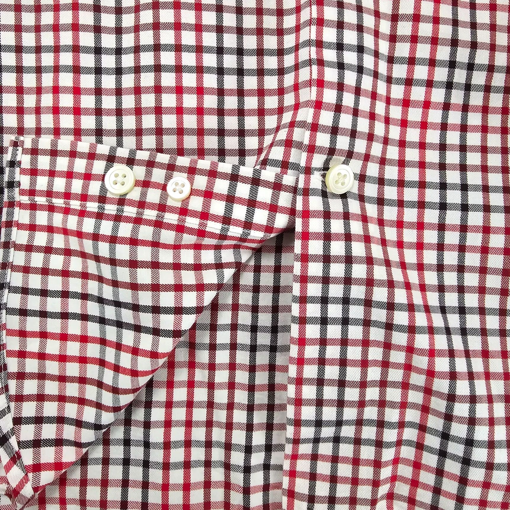 Express Express Shirt Mens M Red Check Button-Up Shirt Size US M / EU 48-50 / 2 - 5 Thumbnail