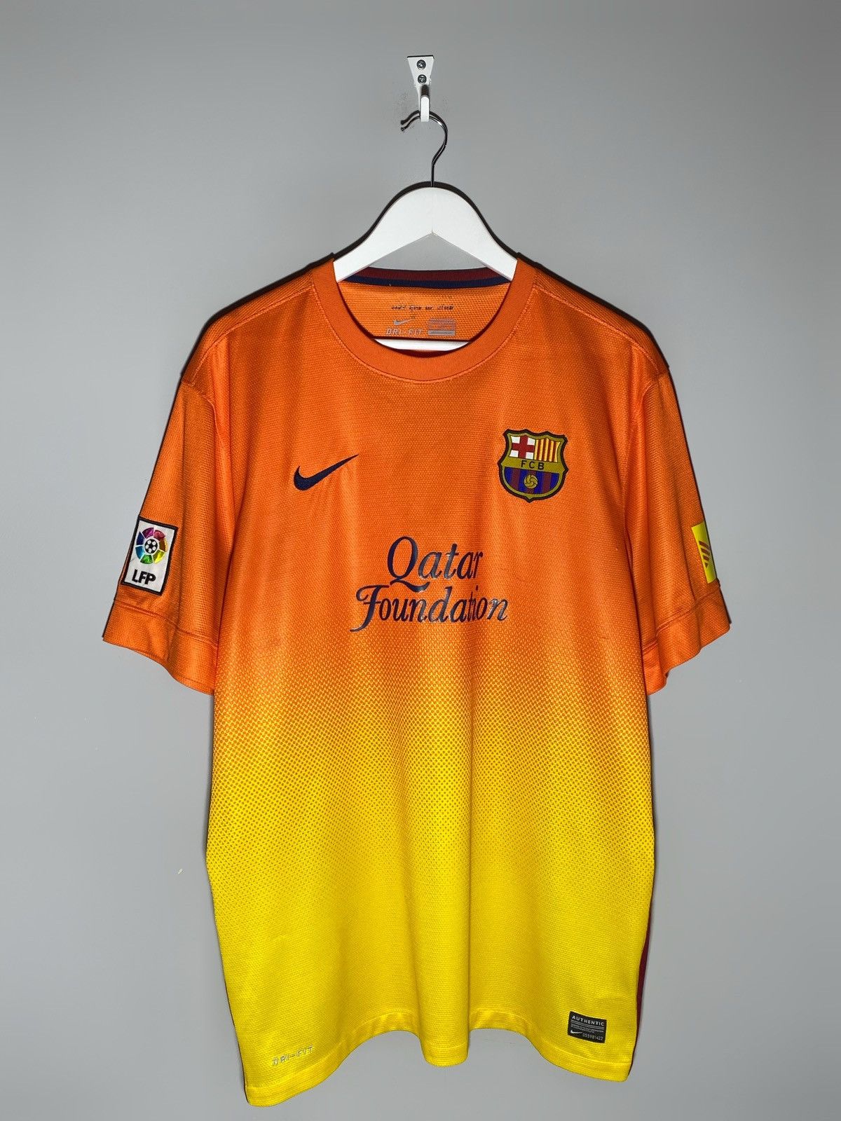 Nike Nike FC Barcelona 2012/13 Away Football Shirt Soccer Jersey Size US XL / EU 56 / 4 - 1 Thumbnail