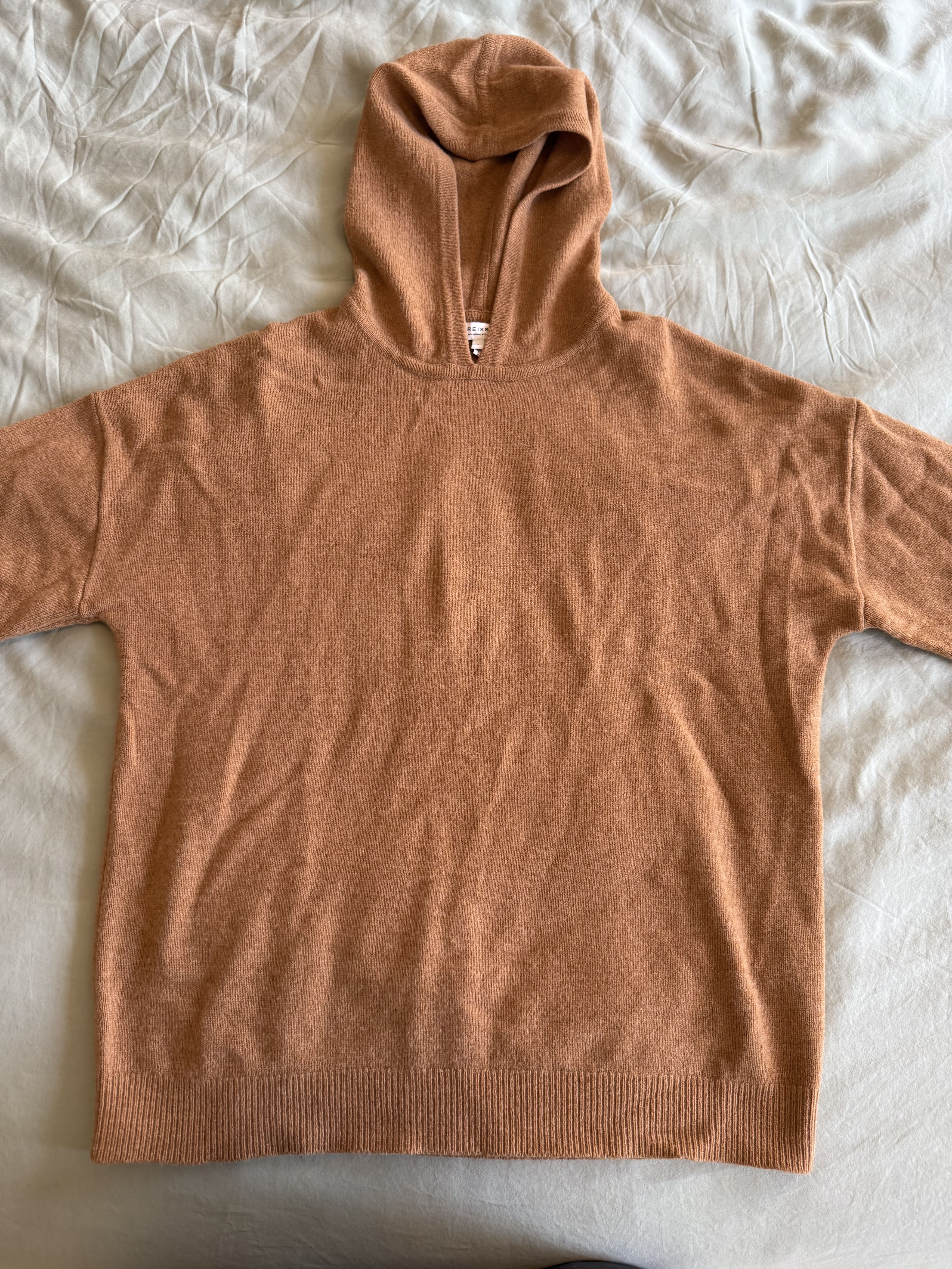 Reiss Reiss Merino Wool Hoodie Size US L / EU 52-54 / 3 - 3 Thumbnail