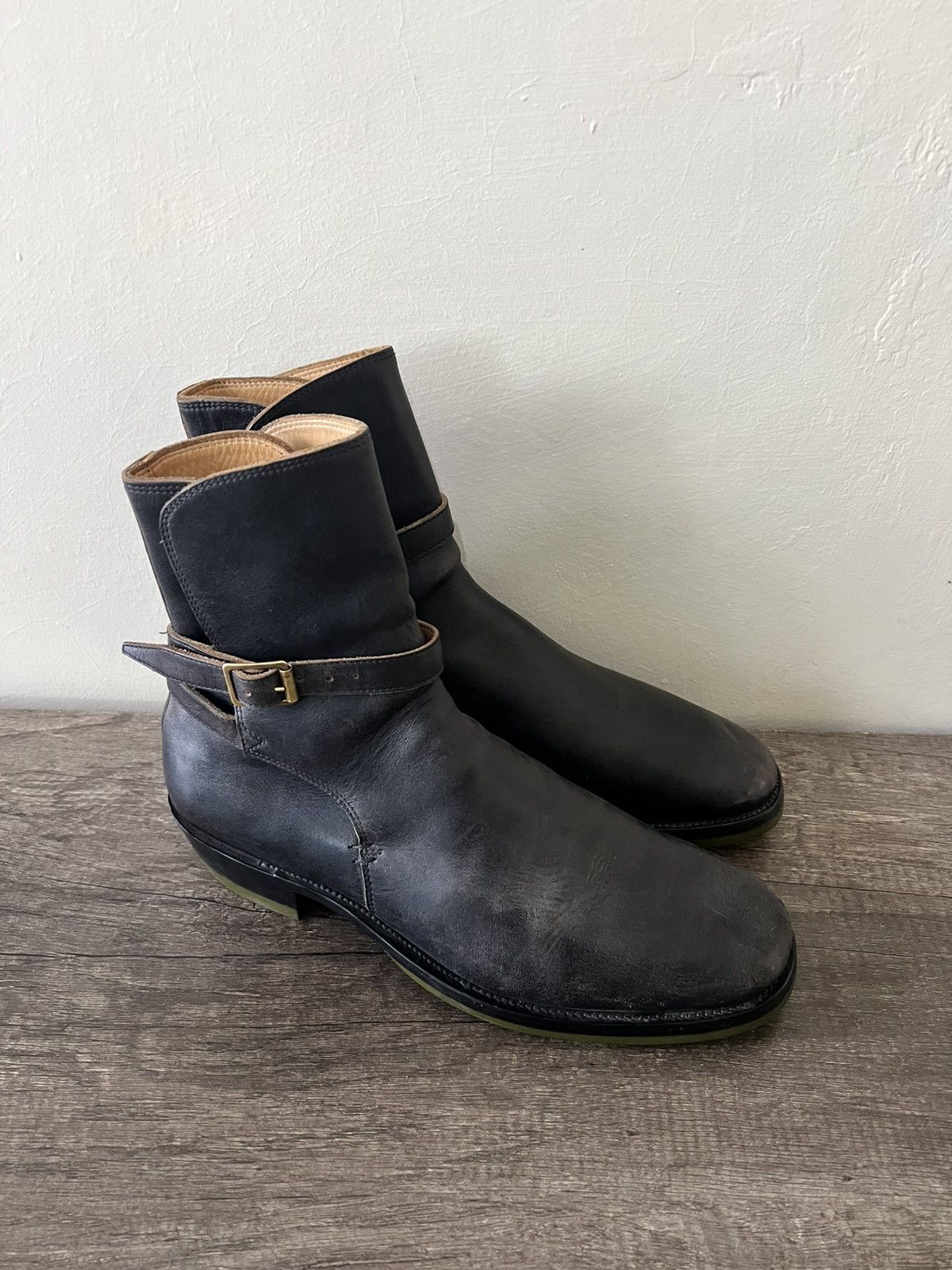 Japanese Brand XBXS JODHPUR HORSEBUTT BOOTS LIKE CLINCH Size US 10 / EU 43 - 3 Thumbnail