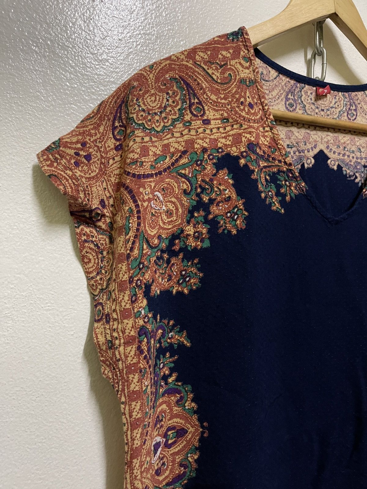Japanese Brand Amina Blouse Printed Size M / US 6-8 / IT 42-44 - 2 Thumbnail