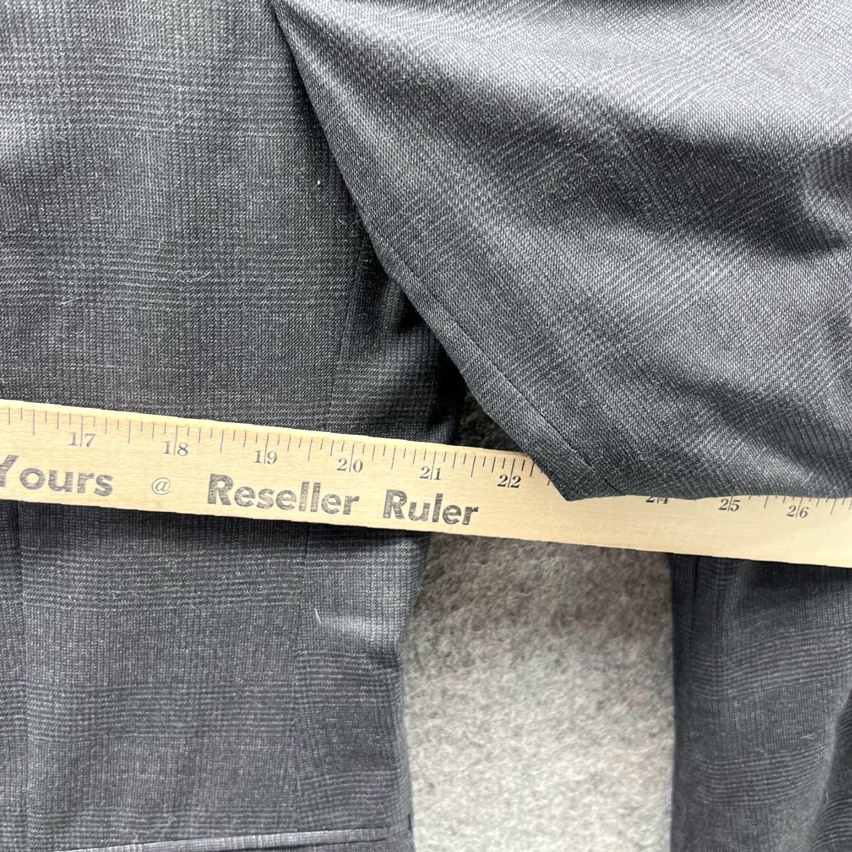 Ralph Lauren Ralph Lauren Black Label Blazer Men 44R Black Wool Italy Single-Breasted Casual Coat Jacket Size 44R - 6 Thumbnail