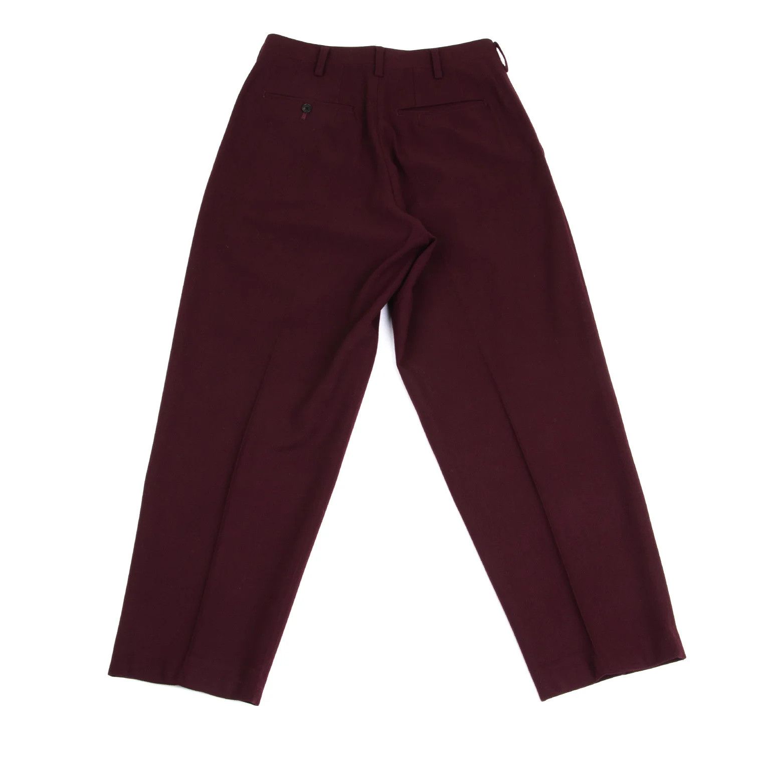 Yohji Yamamoto Yohji Yamamoto Wool Nylon Tuck Tapered Pants Size US 36 / EU 52 - 8 Thumbnail
