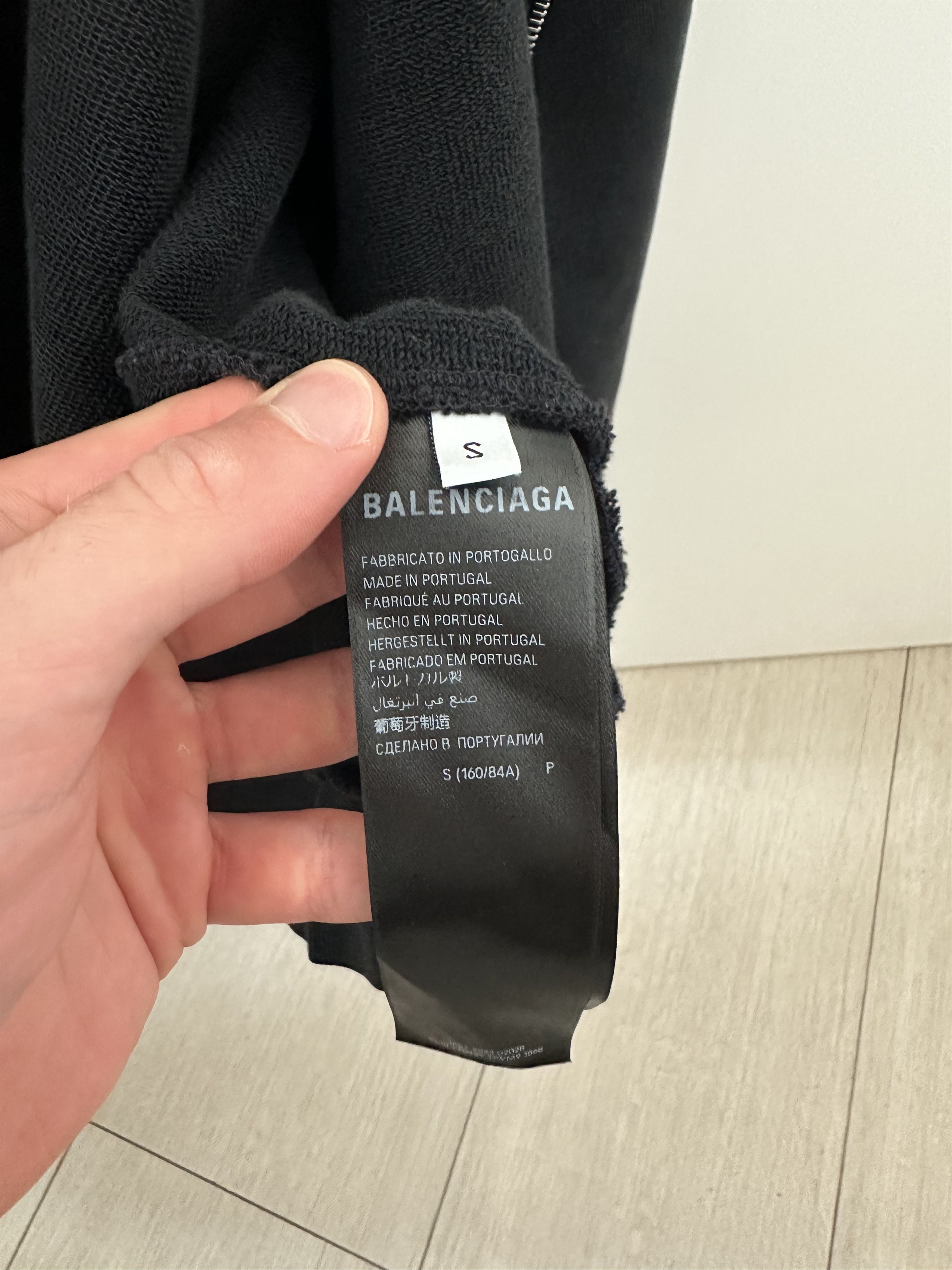 Balenciaga Balenciaga rare hoodie Size US S / EU 44-46 / 1 - 5 Thumbnail