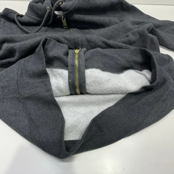 Burberry Burberry Burberry Logo Hoodie with Zipper in Dark Gray-250 Size US L / EU 52-54 / 3 - 7 Thumbnail