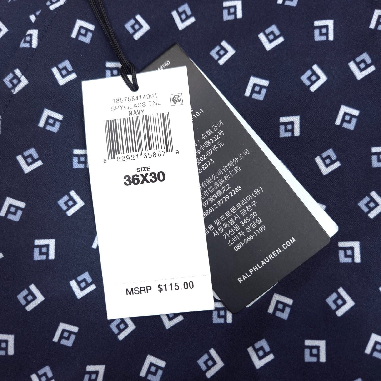 RLX Ralph Lauren RLX Ralph Lauren Pant Men 36x30 Print All Over Golf NWT Size US 36 / EU 52 - 3 Thumbnail