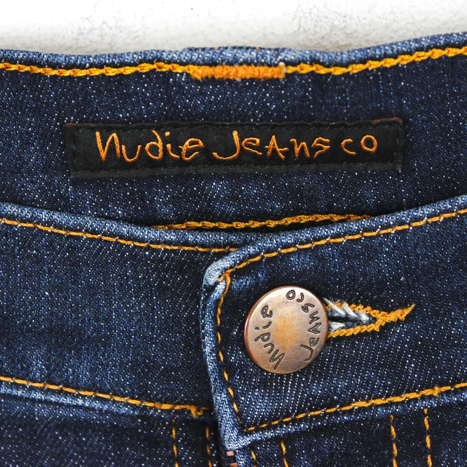 Nudie Jeans Tube Kelly Thin Ring Womens W28 L32 Slim Skinny Jeans Denim Size 28" / US 6 / IT 42 - 4 Thumbnail