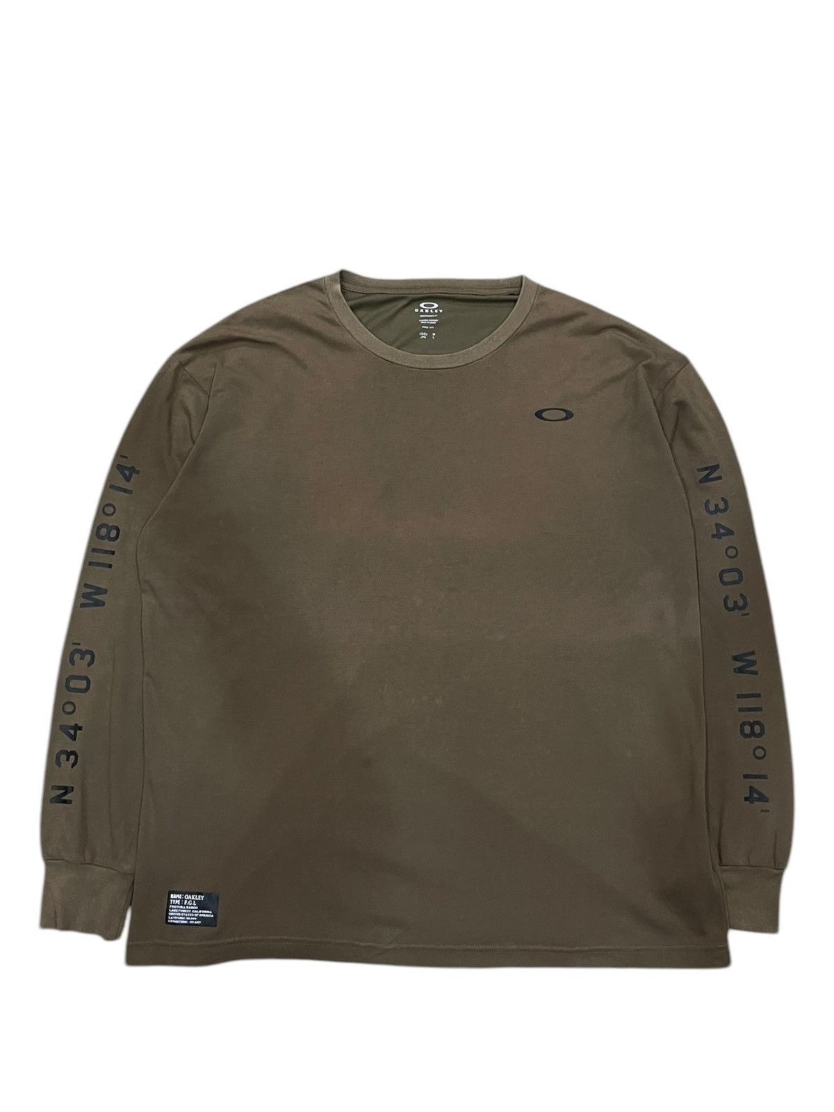 Oakley Oakley Performance FGL Coordinate Longsleeve Tee Size US XL / EU 56 / 4 - 1 Thumbnail