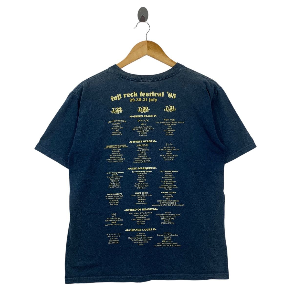 Vintage Vintage Y2K FUJI ROCK FESTIVAL Foo Fighters Coldplay Tshirt Size US L / EU 52-54 / 3 - 3 Thumbnail