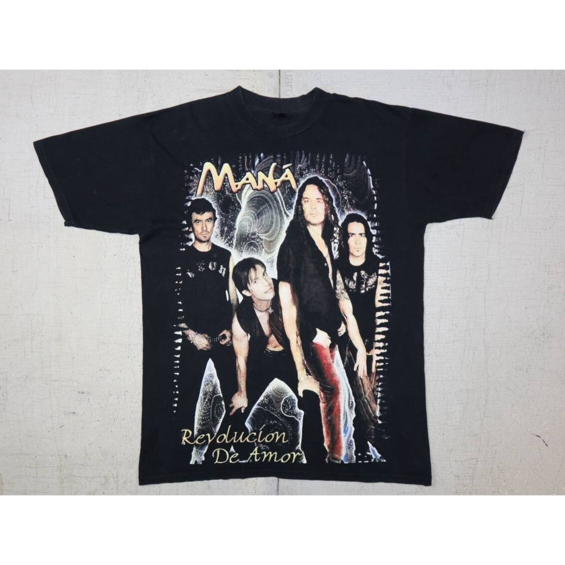 Vintage Vintage 90s Mana Revolución de Amor Tour Shirt XL Size US XL / EU 56 / 4 - 1 Thumbnail