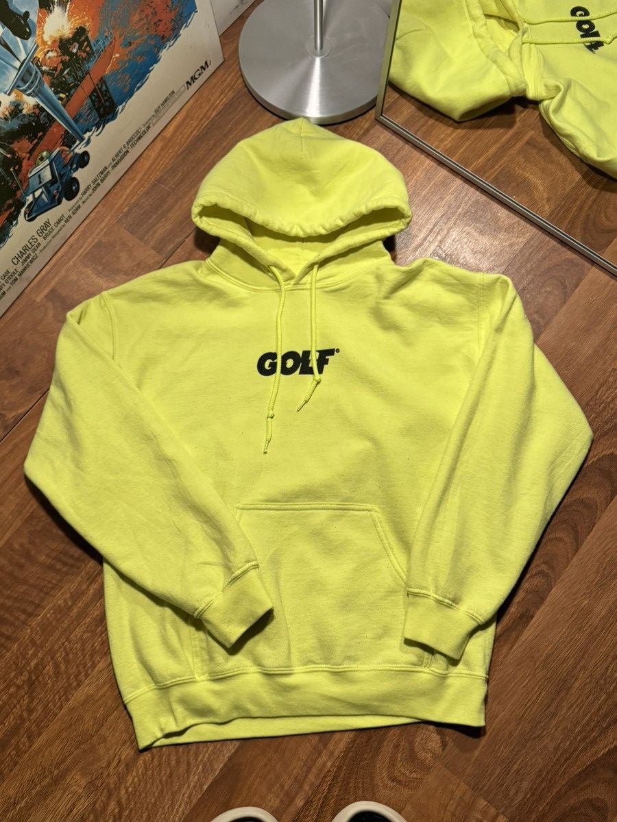 GOLF WANG イエロー フーディ Lサイズ TylertheCreator Golf Wang Skate Hip Hop Tyler The Creator Hoodies