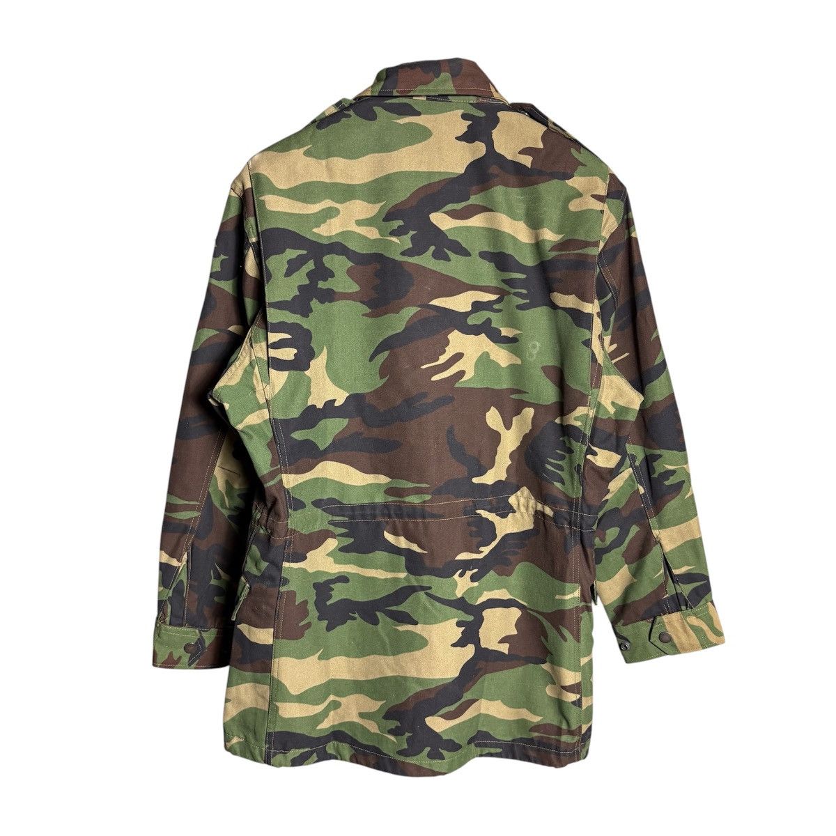 Vintage Vintage 80s Military Army Camo Parka Jacket / 70s Size US M / EU 48-50 / 2 - 2 Thumbnail