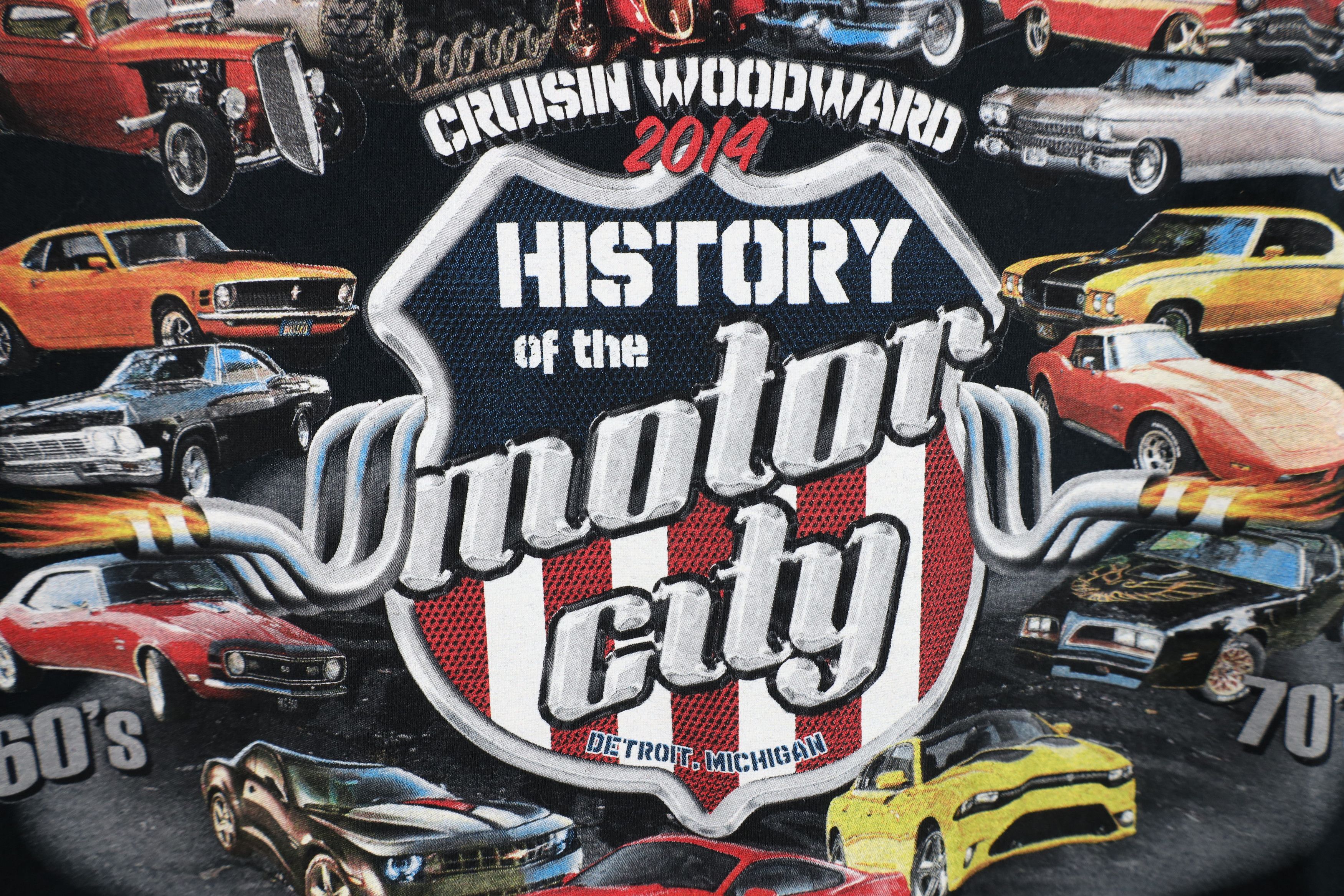 Vintage Vintage Y2K Streetwear Woodward Dream Cruise Detroit T-Shirt Size US XL / EU 56 / 4 - 5 Thumbnail